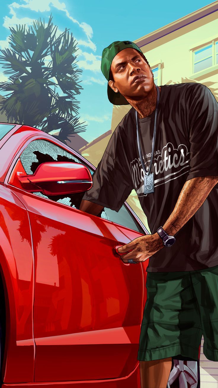 736x1308 Resolution lamar davis, grand theft auto v, gta Sony Xperia X, XZ, Z5 Premium Wallpaper