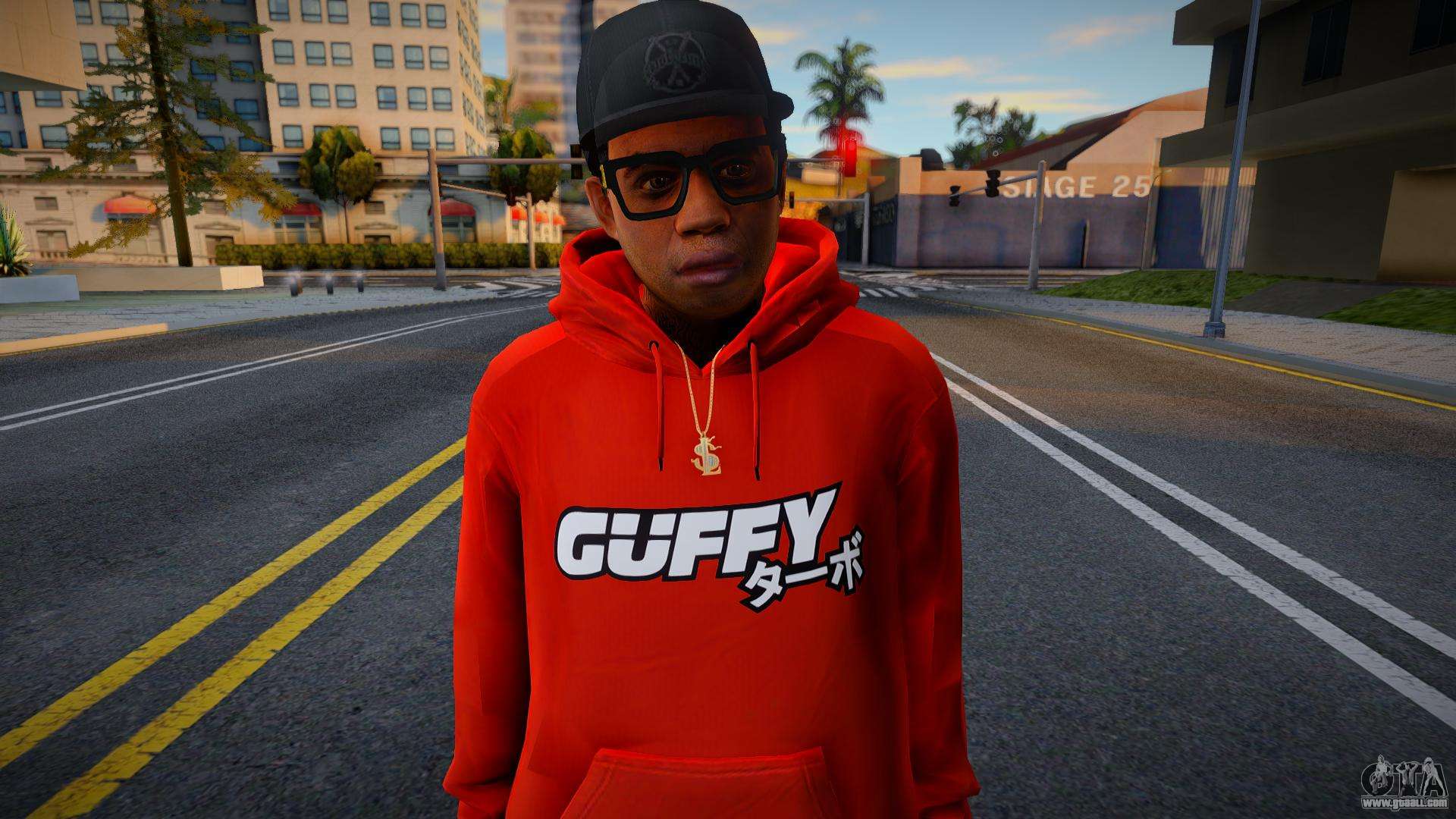 1920x1080 Lamar Davis Casual V2 DLC The Contract for GTA San Andreas