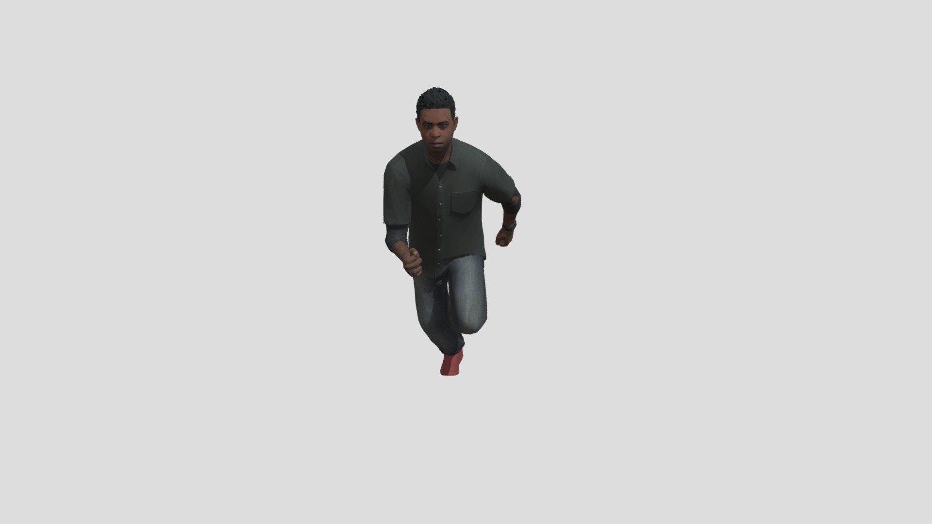 1920x1080 lamar davis(mixamo rig version not face posable) model by Kryph [9033111]