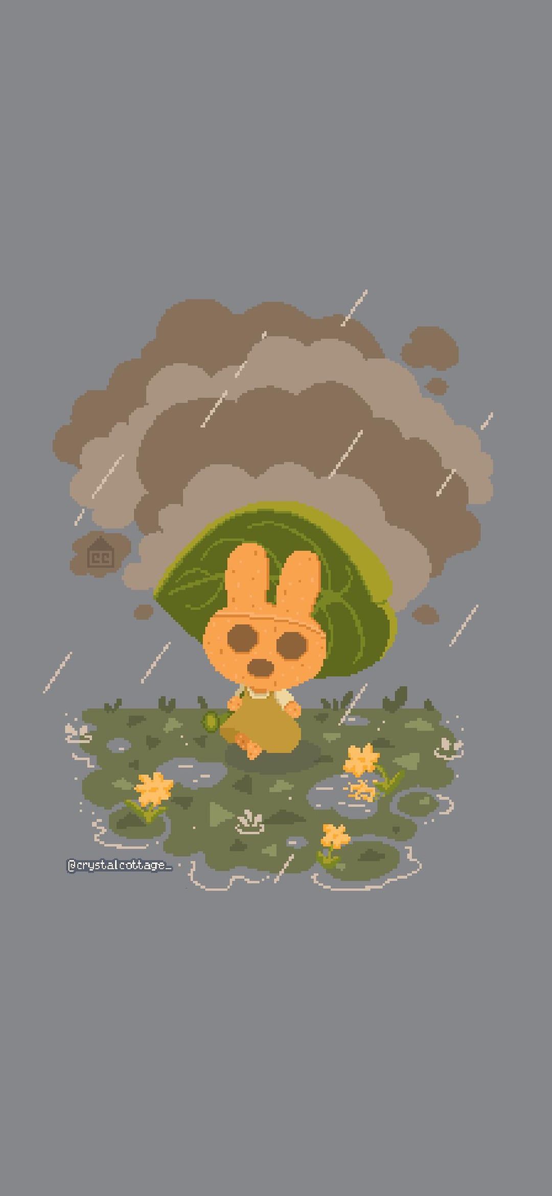 1080x2337 Here are some phone wallpaper I made of Coco with a pixel art design ☔️ Feel free to use and enjoy!