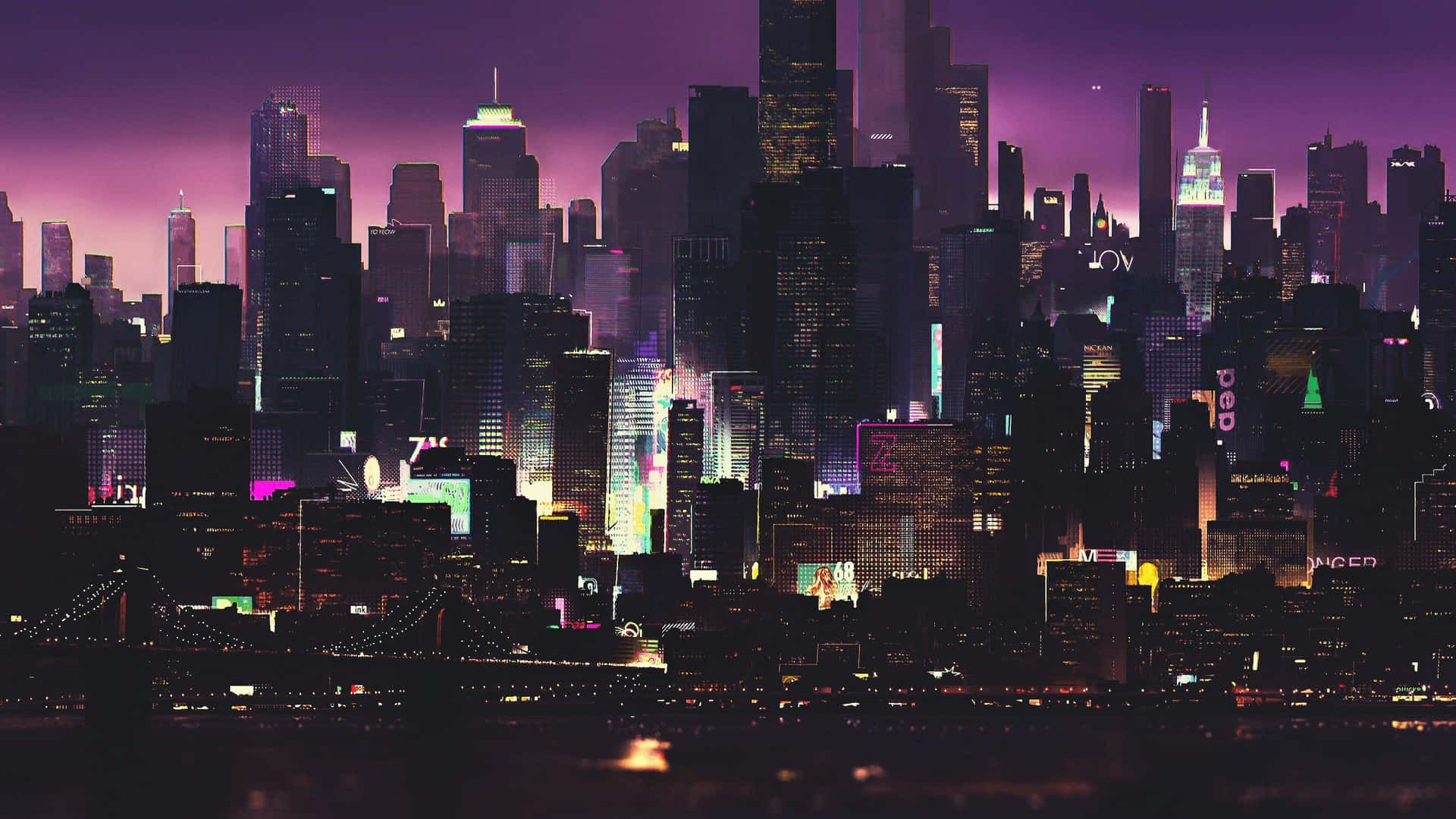 1920x1080 Dark City 4K Wallpaper