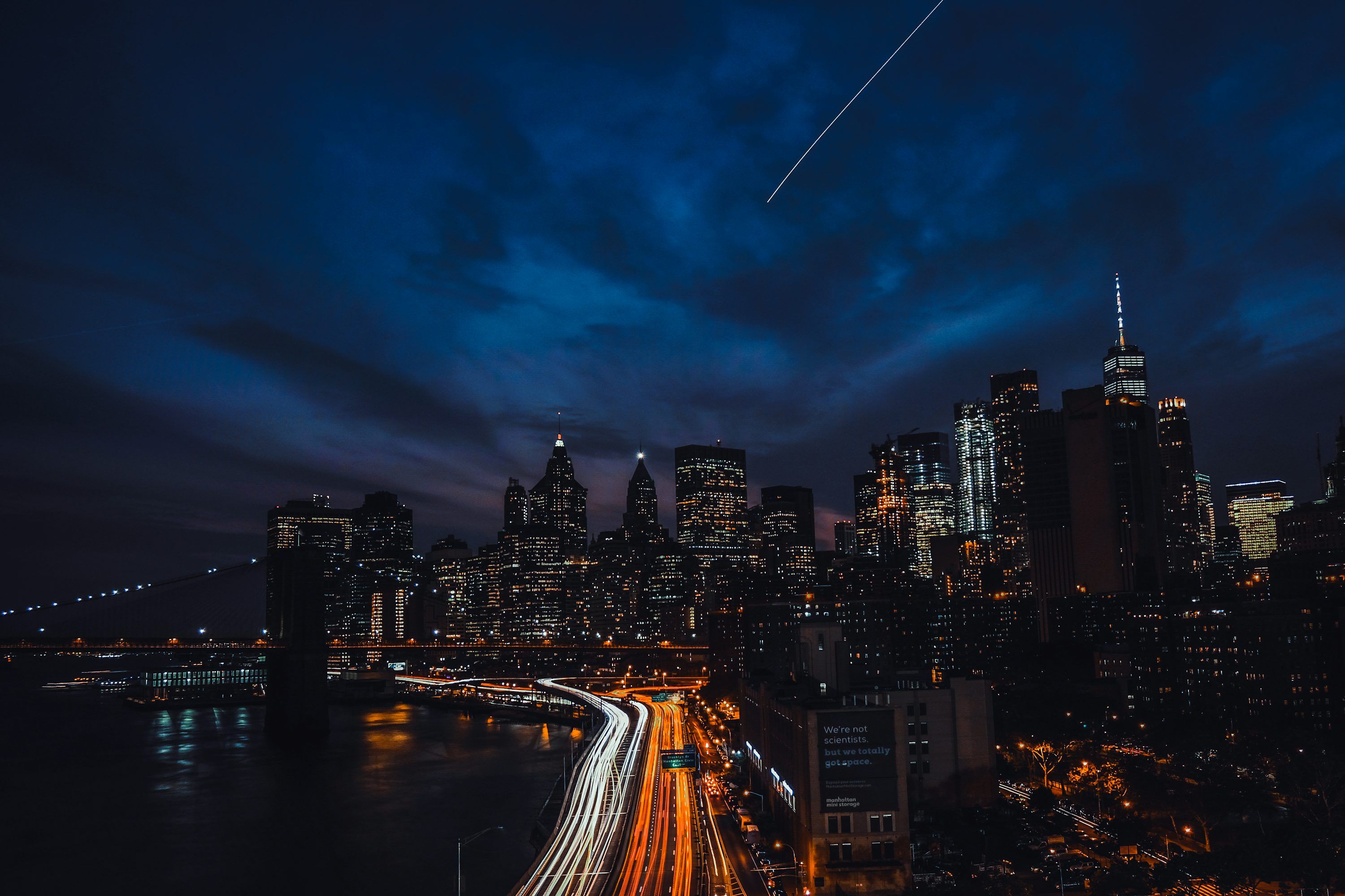 3000x2000 City Night Picture [HD]. Download Free Image