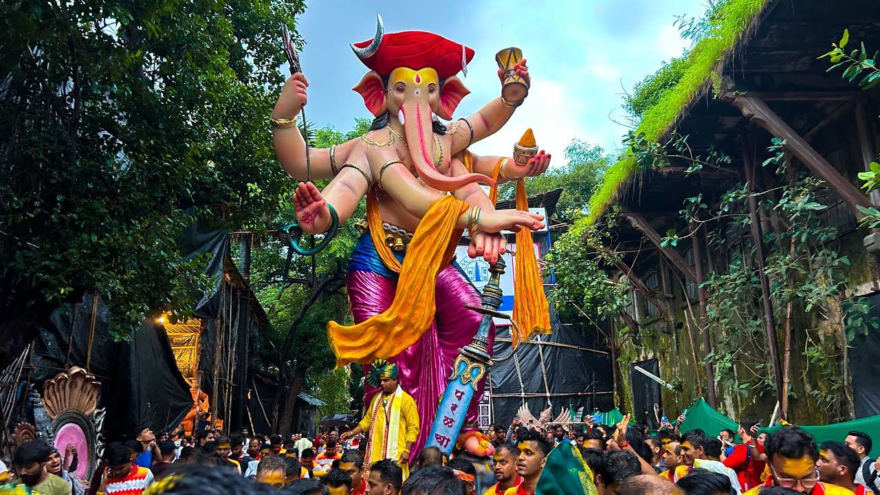 1280x720 Parel Cha Raja Aagman 2024. First look