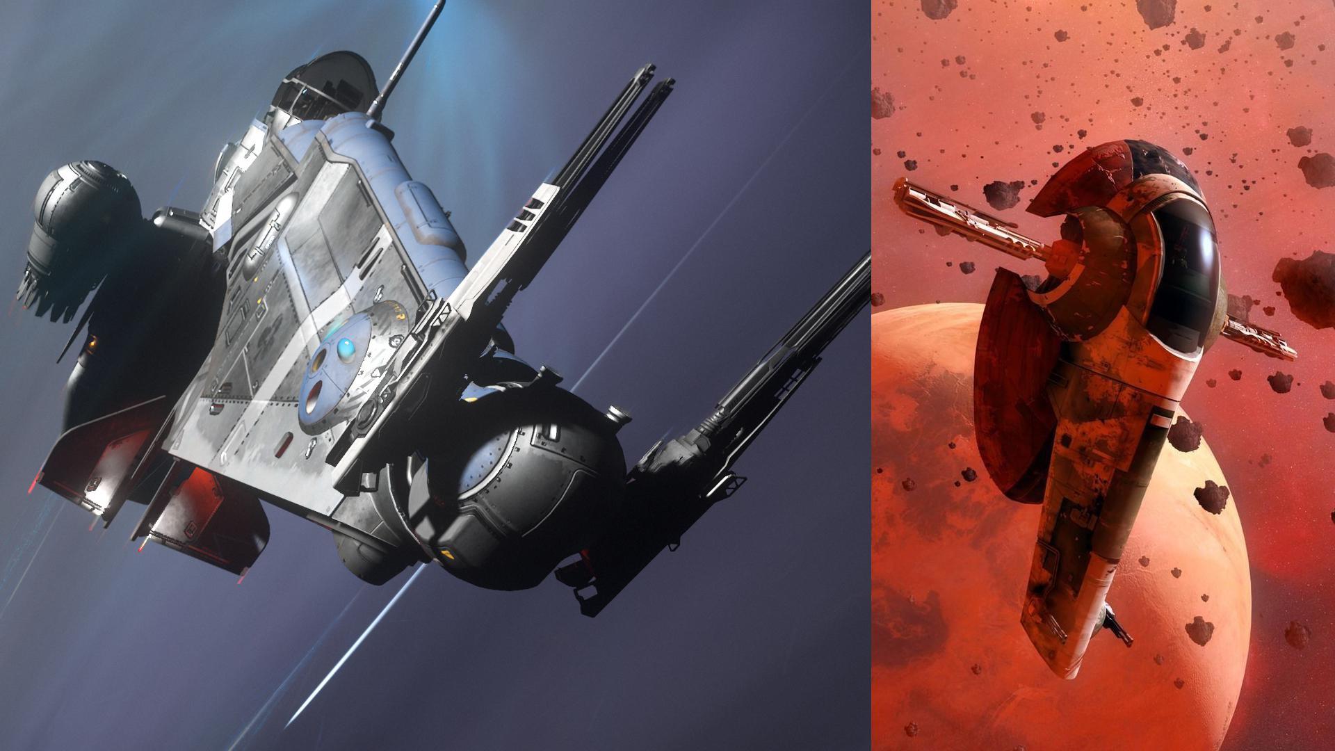 1920x1080 The Reliant as seen from bottom to top reminds me of Boba Fett's Slave One ship