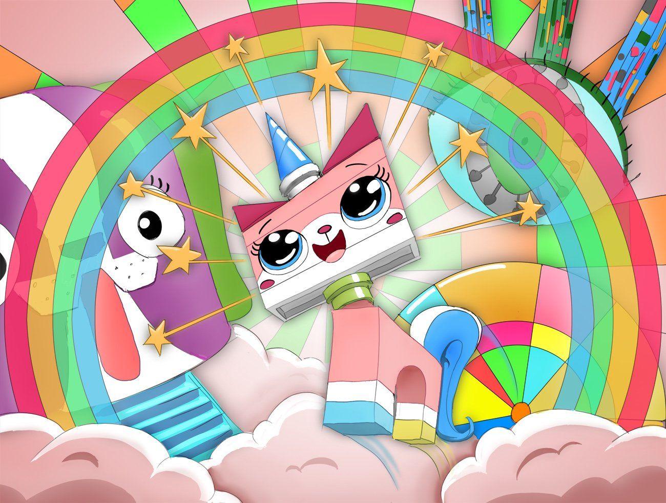 1300x982 Unikitty! Wallpaper
