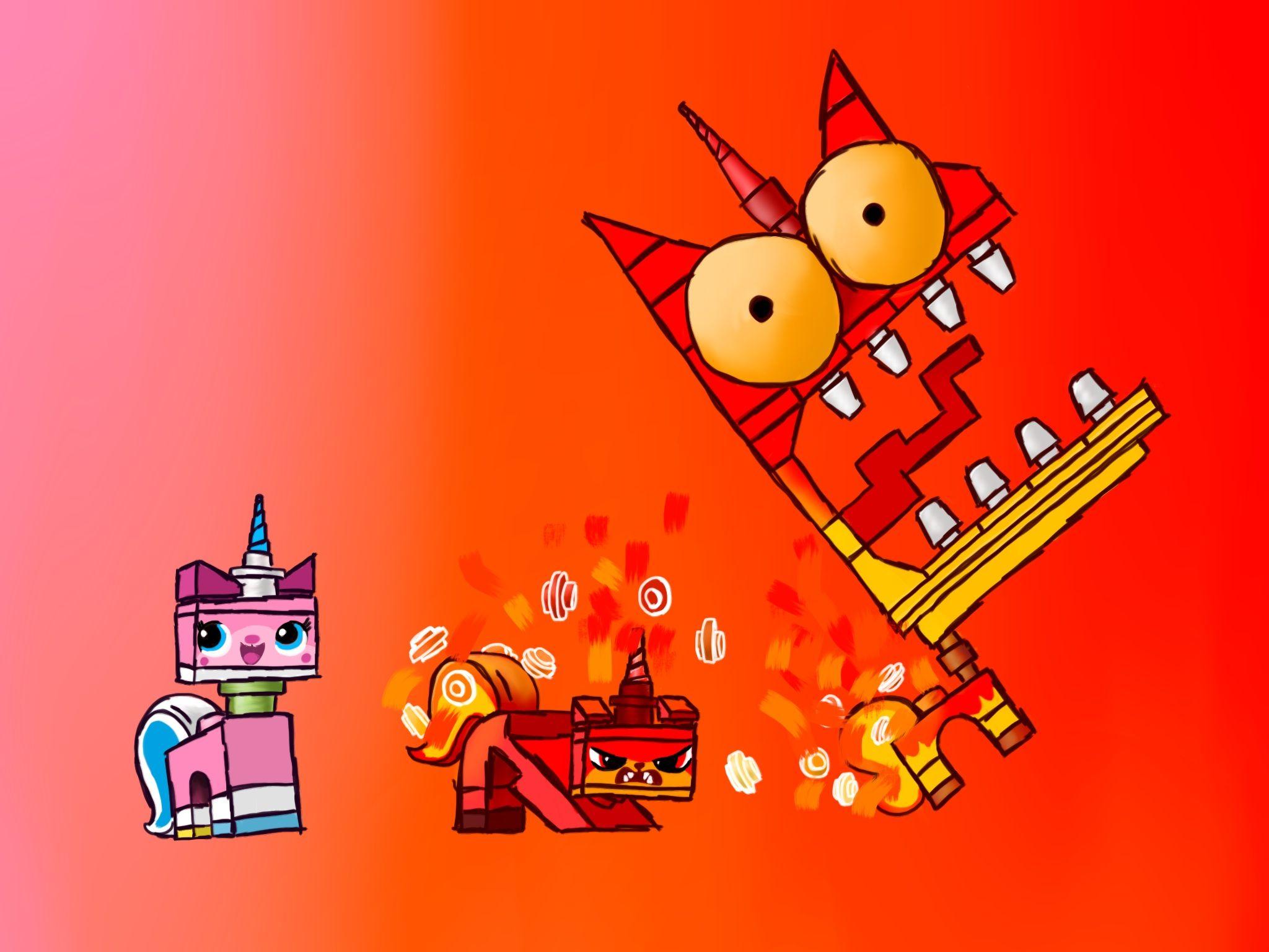 2048x1536 Unikitty (Lego Movie) HD Wallpaper. Background. Unikitty, Movie wallpaper, Lego movie