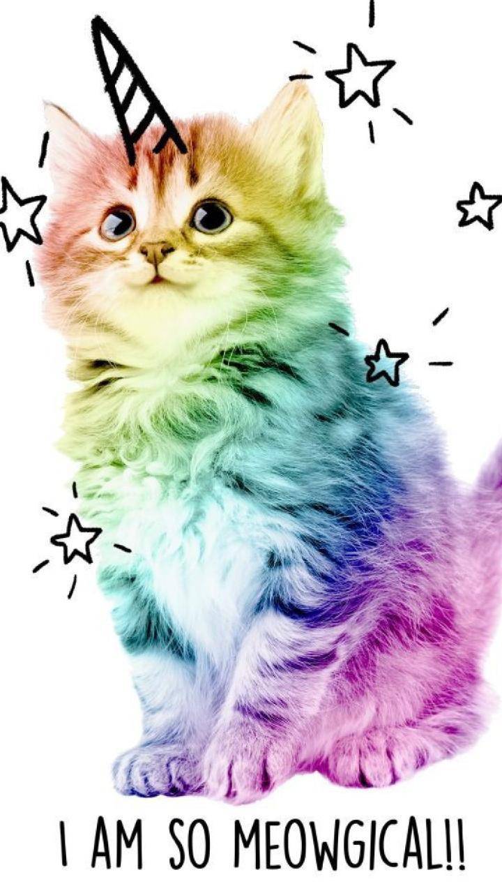720x1280 Rainbow Unikitty wallpaper