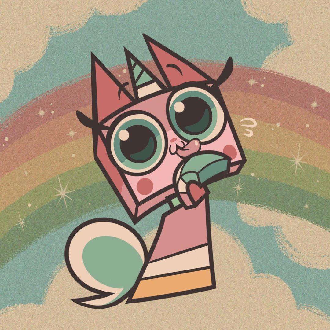 1080x1080 Kyra Kupetsky on Instagram: “I miss her Kitty, where are you? #unikitty”. Unikitty, Cartoon wallpaper, Cute kawaii drawings