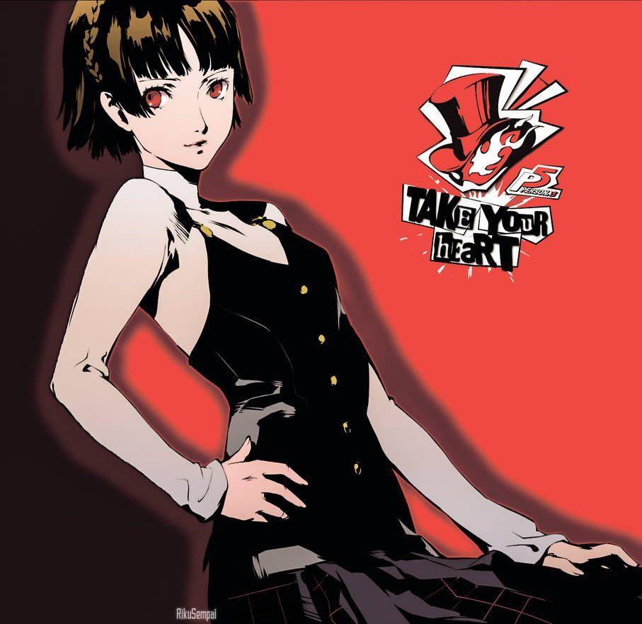 907x881 Makoto Niijima Fan Art by RikuSempai.. Take your heart.. Persona 5. Persona 5 makoto, Makoto niijima, Persona 5