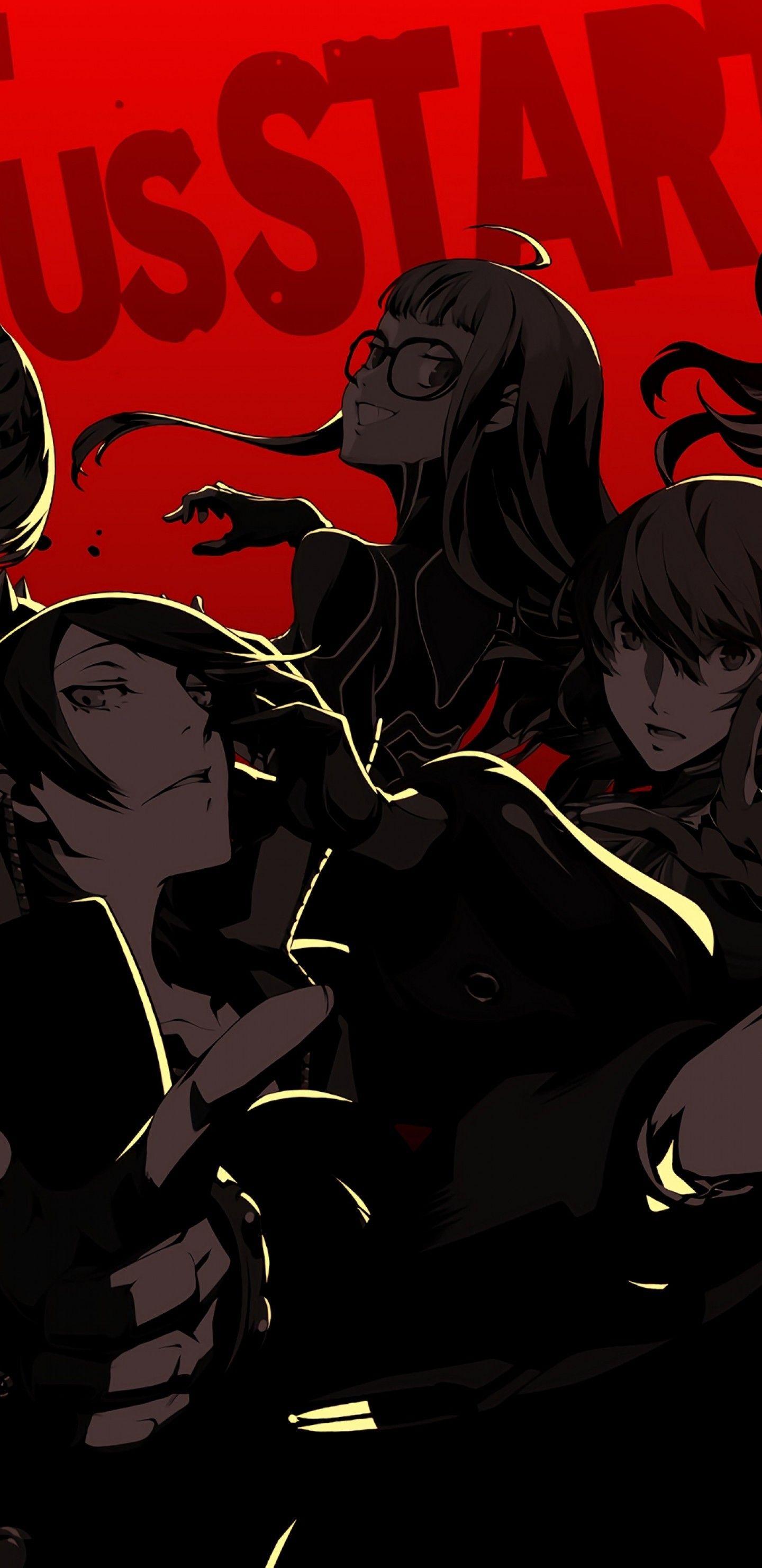 1440x2960 Download 1440x2960 Protagonist, Persona Futaba Sakura, Makoto Niijima, Morgana, Haru Okumura Wallpaper for Samsung Galaxy S Note S S8+, Google Pixel 3 XL