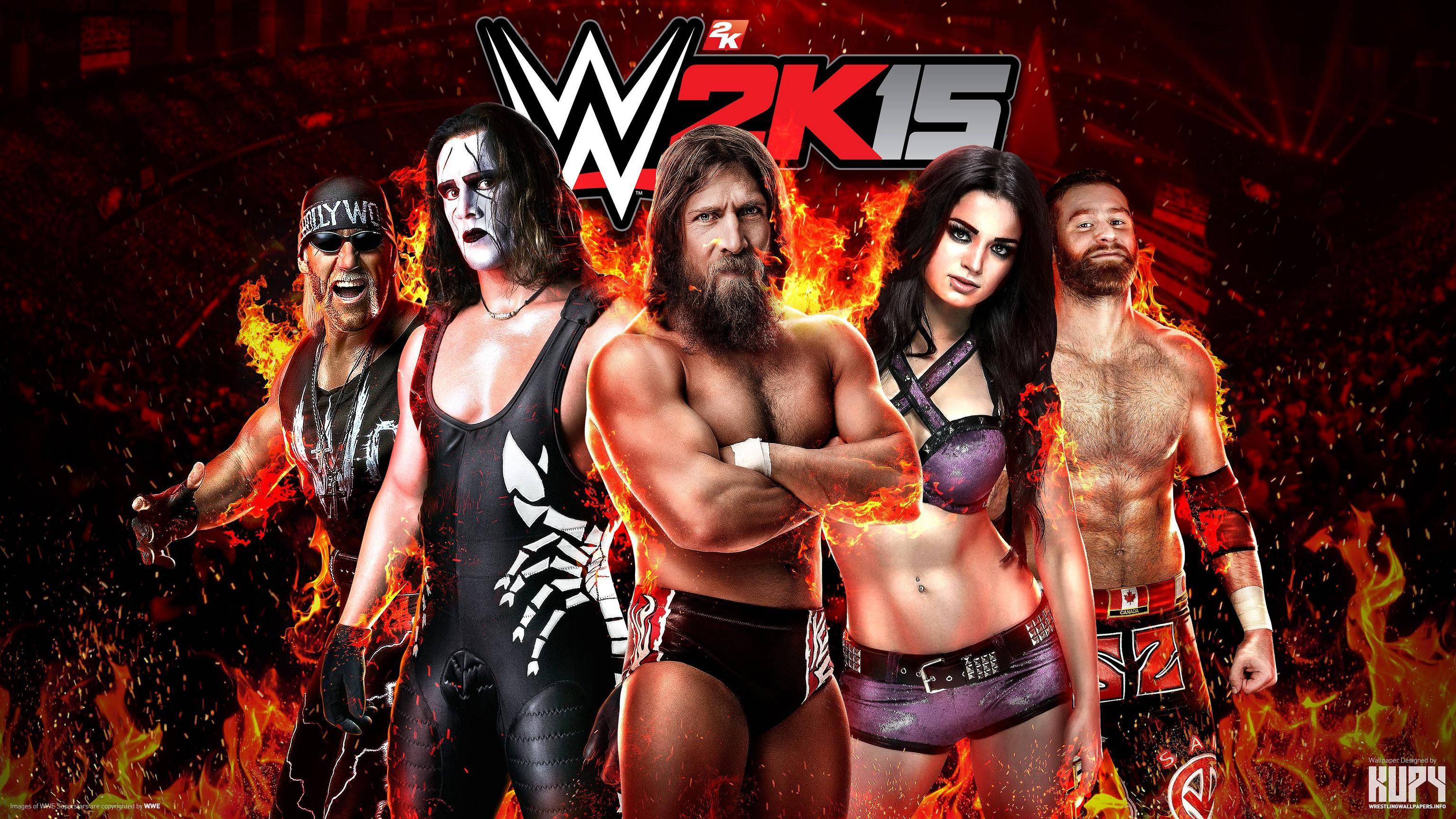 3072x1728 NEW WWE 2K15 wallpaper! Wrestling Wallpaper