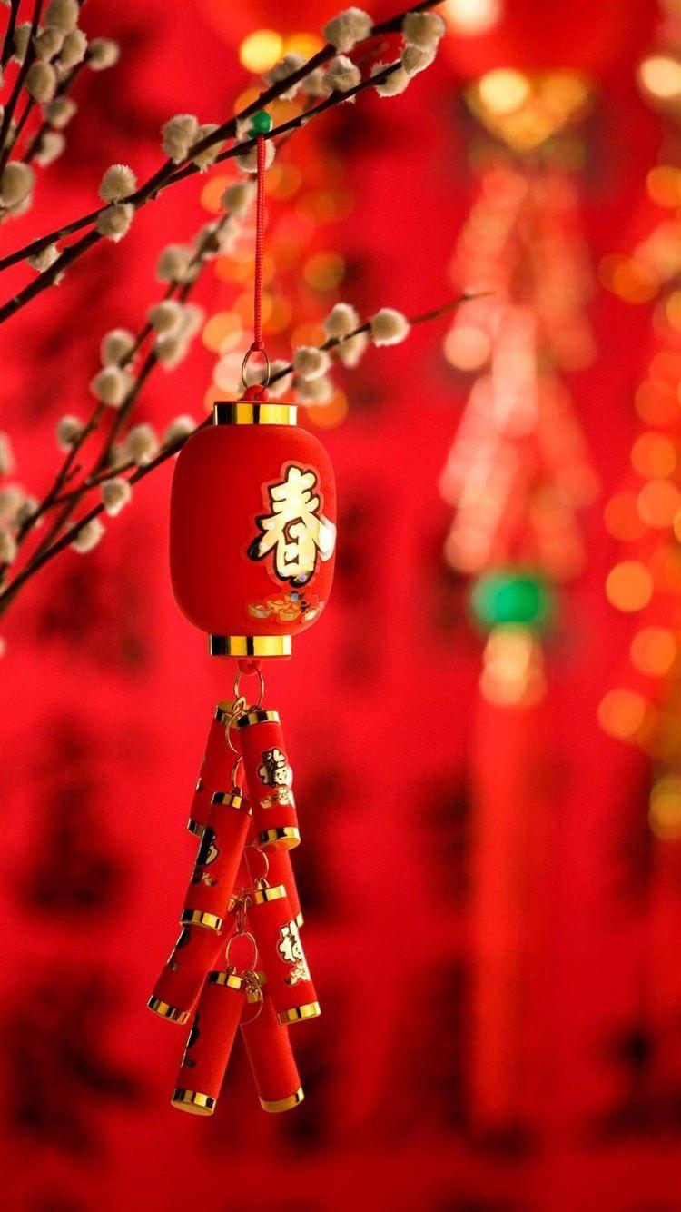 750x1334 Chinese lanterns iPhone 8 Wallpaper Free Download