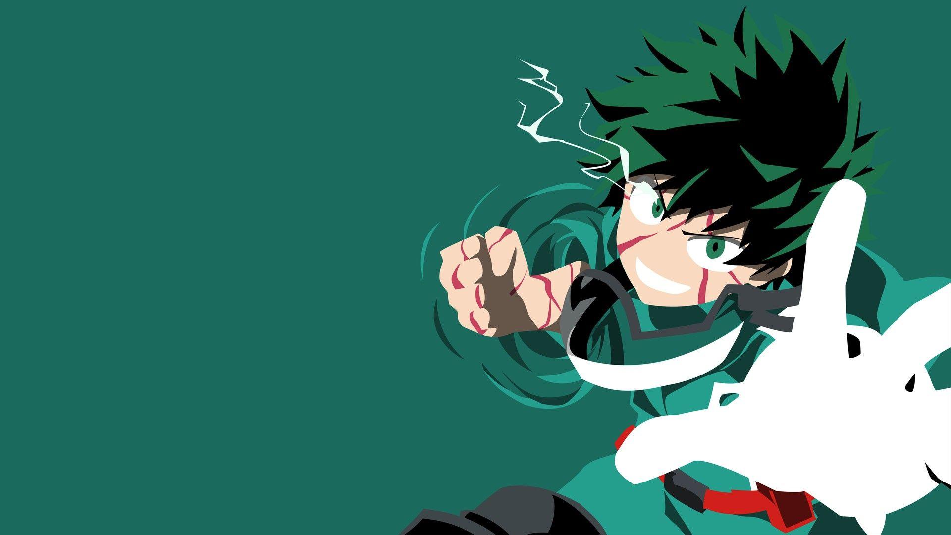 My Hero Academia Minimalist Deku Wallpapers - Top Free My Hero Academia