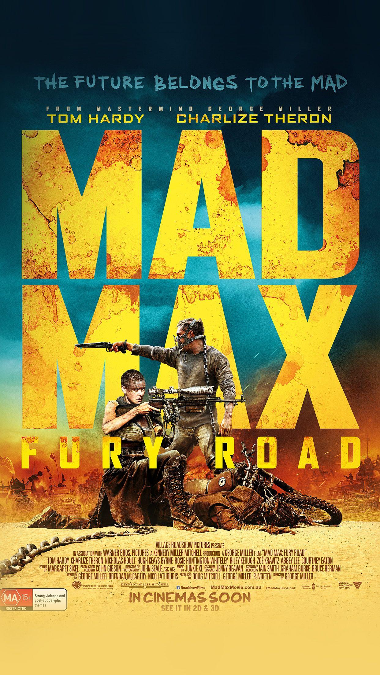 1242x2208 Madmax Furyroad Film Poster Art Android Wallpaper
