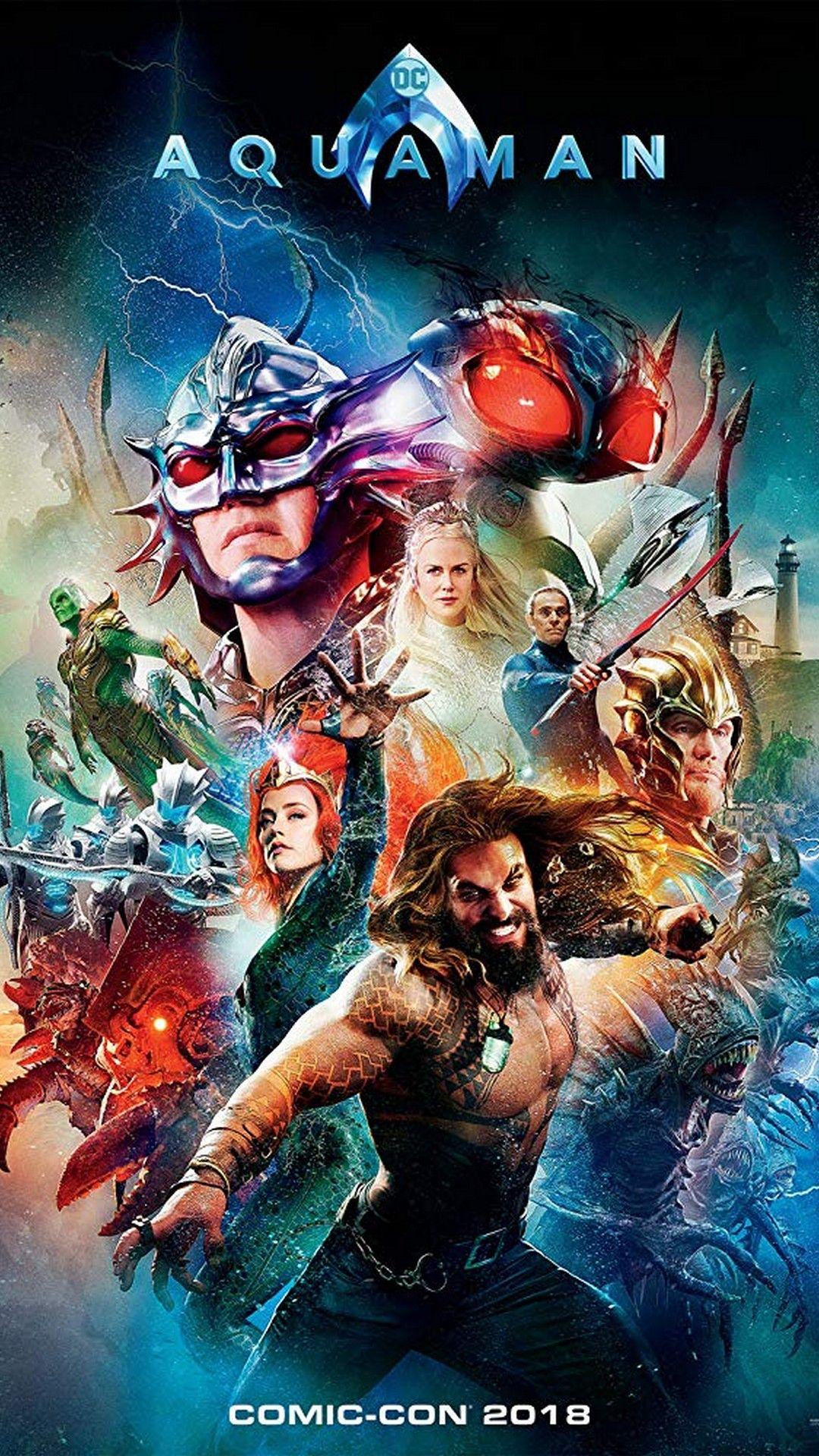 1080x1920 Aquaman Wallpaper HD: Aquaman 2018 Wallpaper iPhone