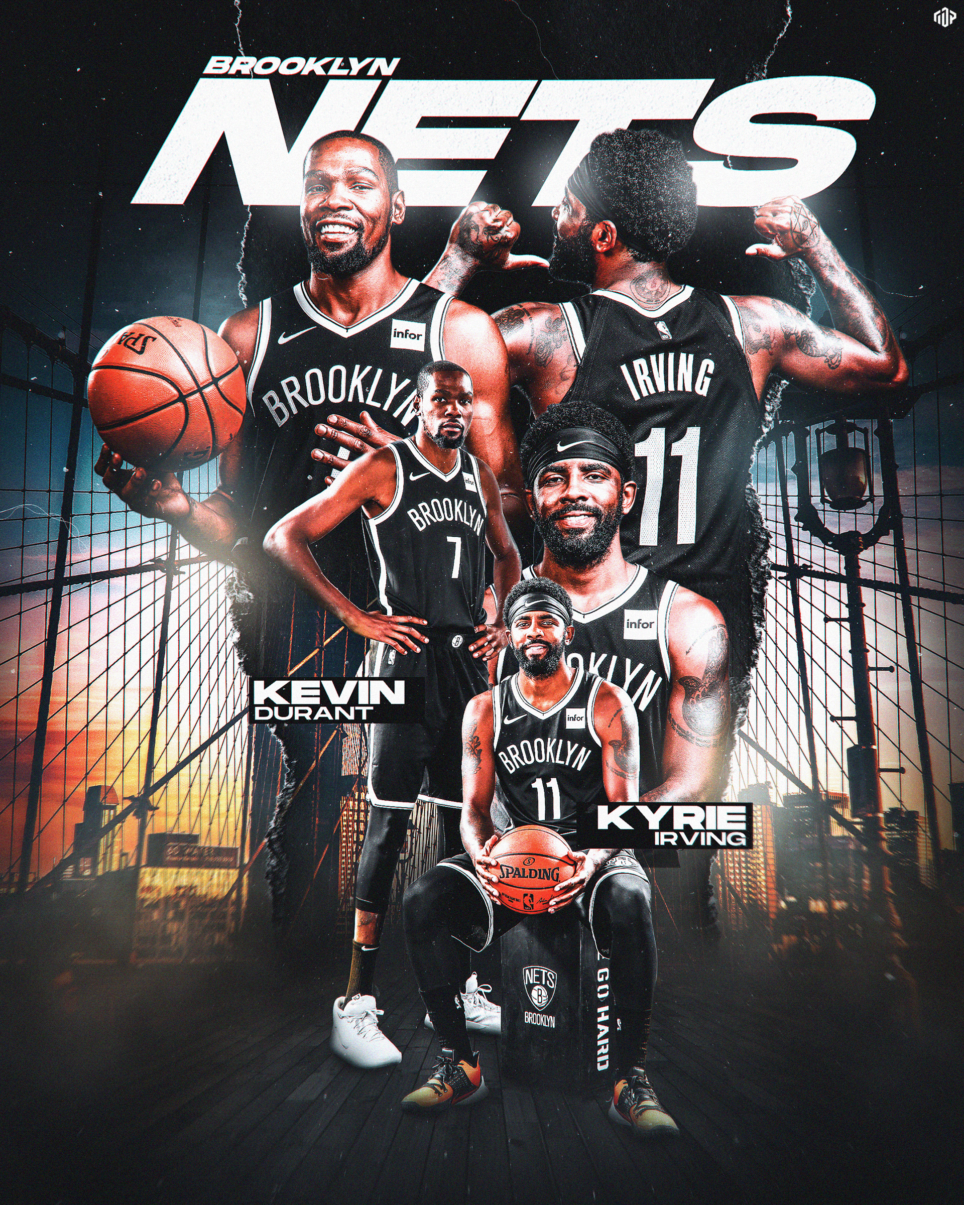 1920x2400 Kyrie Irving And Kevin Durant Wallpaper