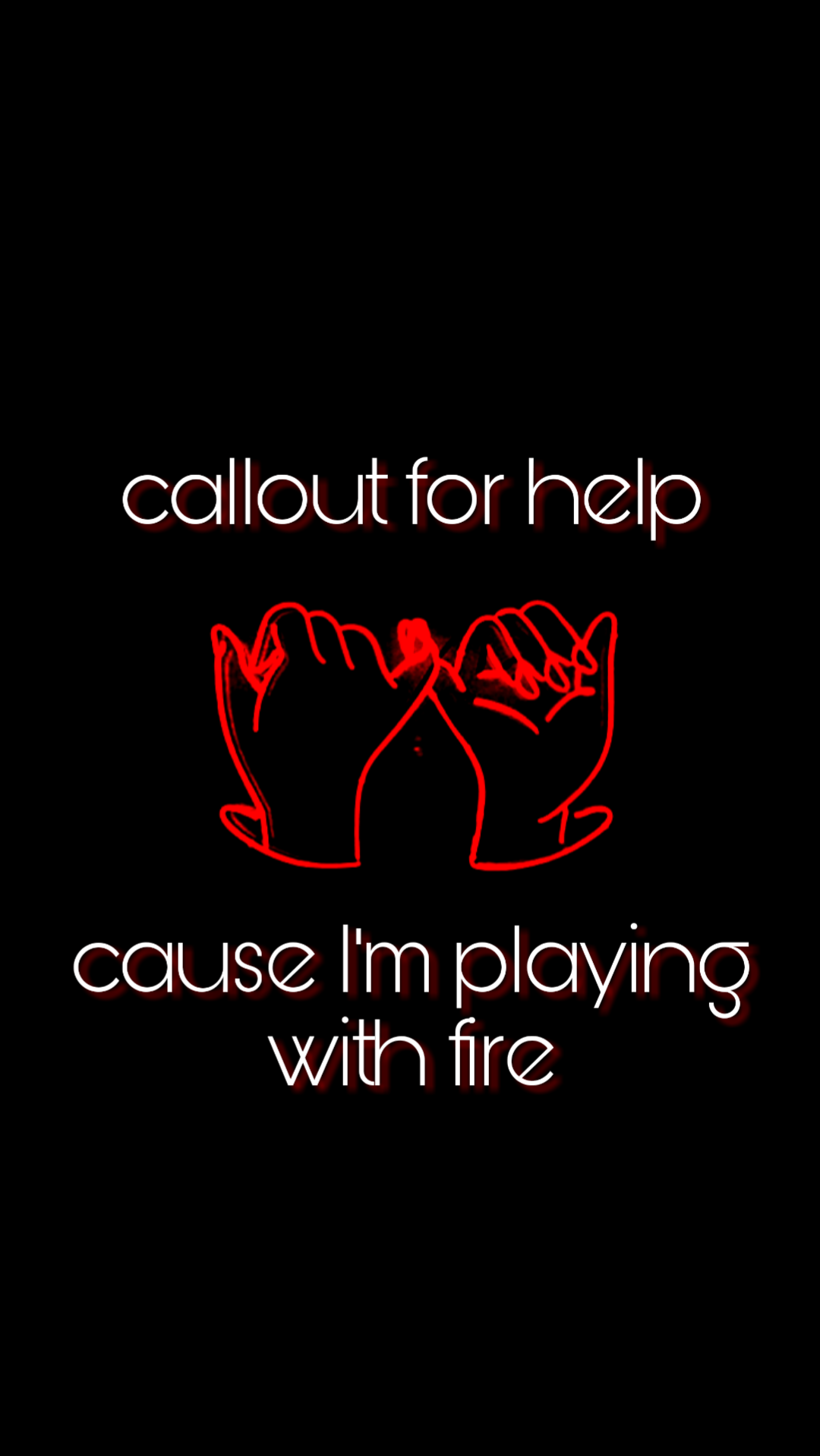 1080x1919 Custom Lyric Phone Wallpaper