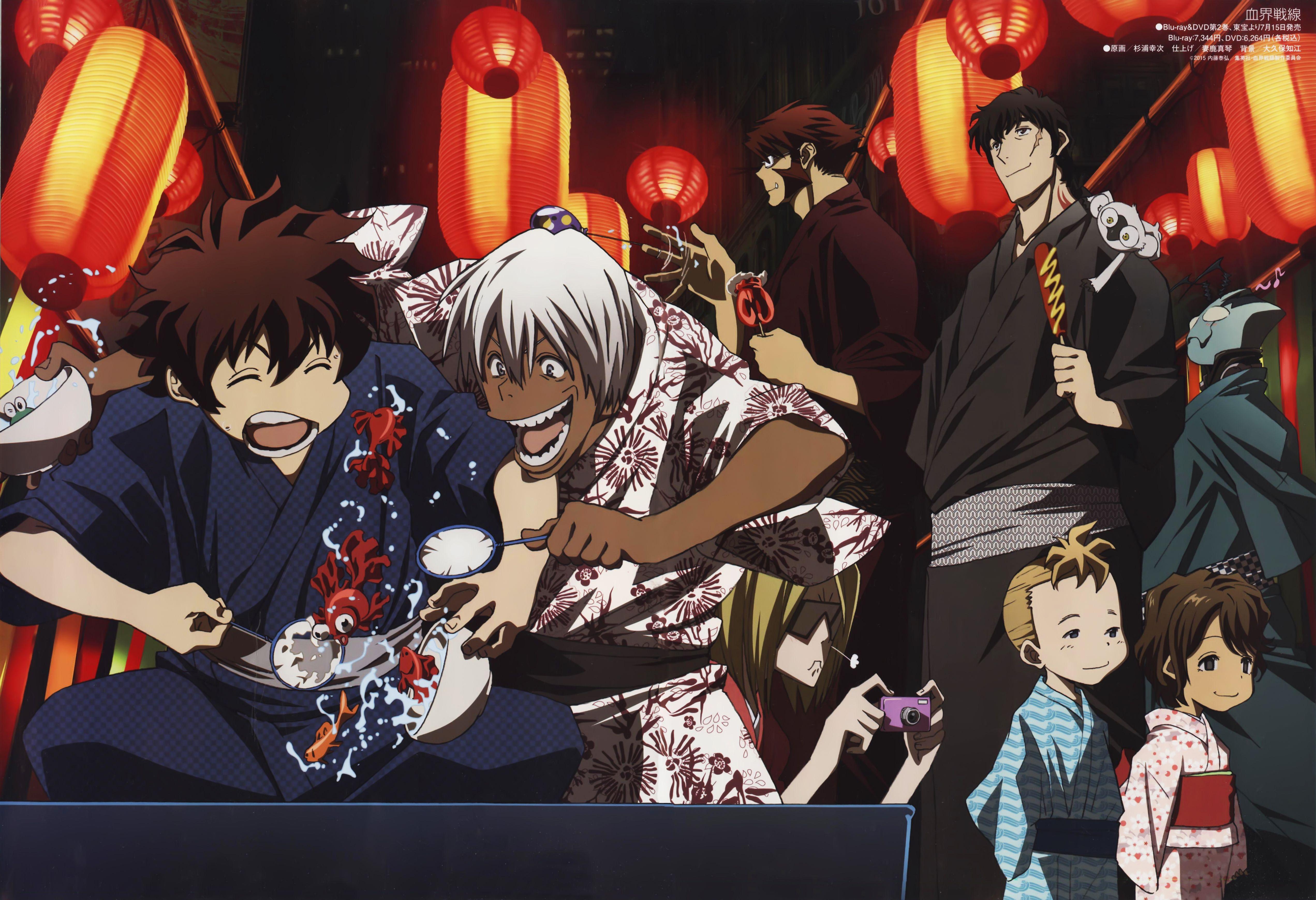 5086x3477 Kekkai Sensen Wallpaper