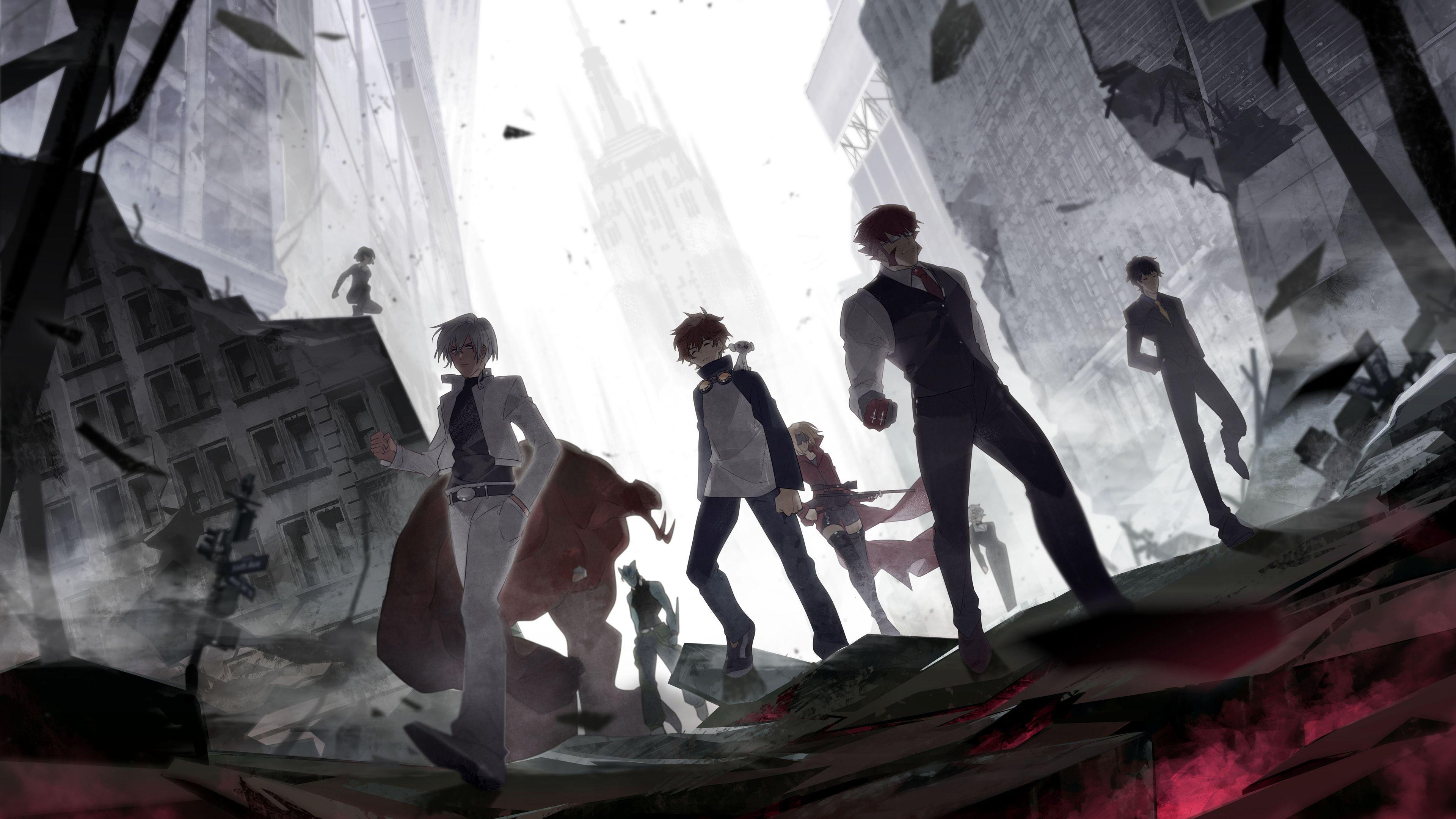 3840x2160 Wallpaper 4k Blood Blockade Battlefront Anime Wallpaper, Blood Blockade Battlefront Wallpaper, Hd Wallpaper, Manga Wallpaper