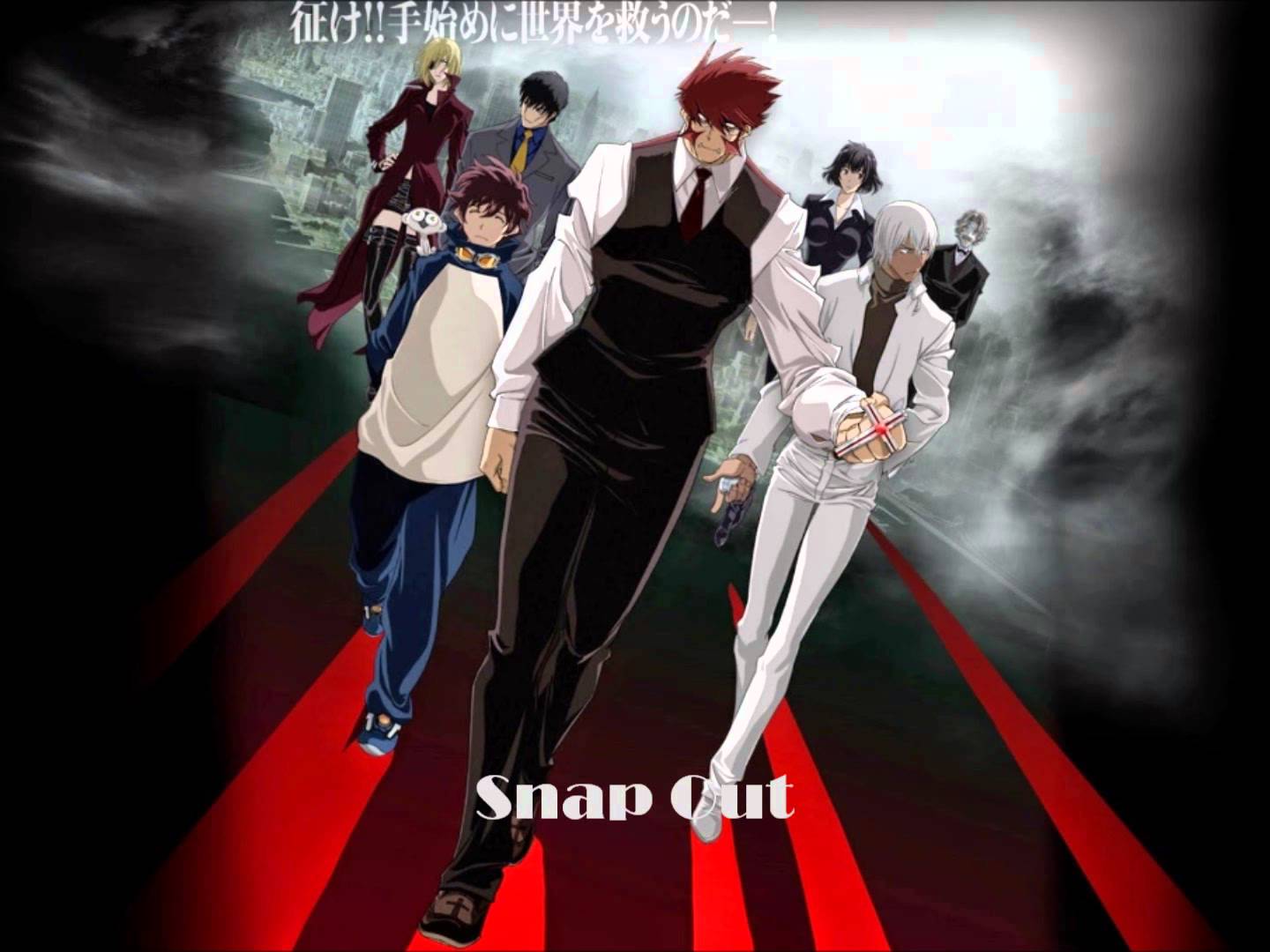 1440x1080 Kekkai Sensen Wallpaper