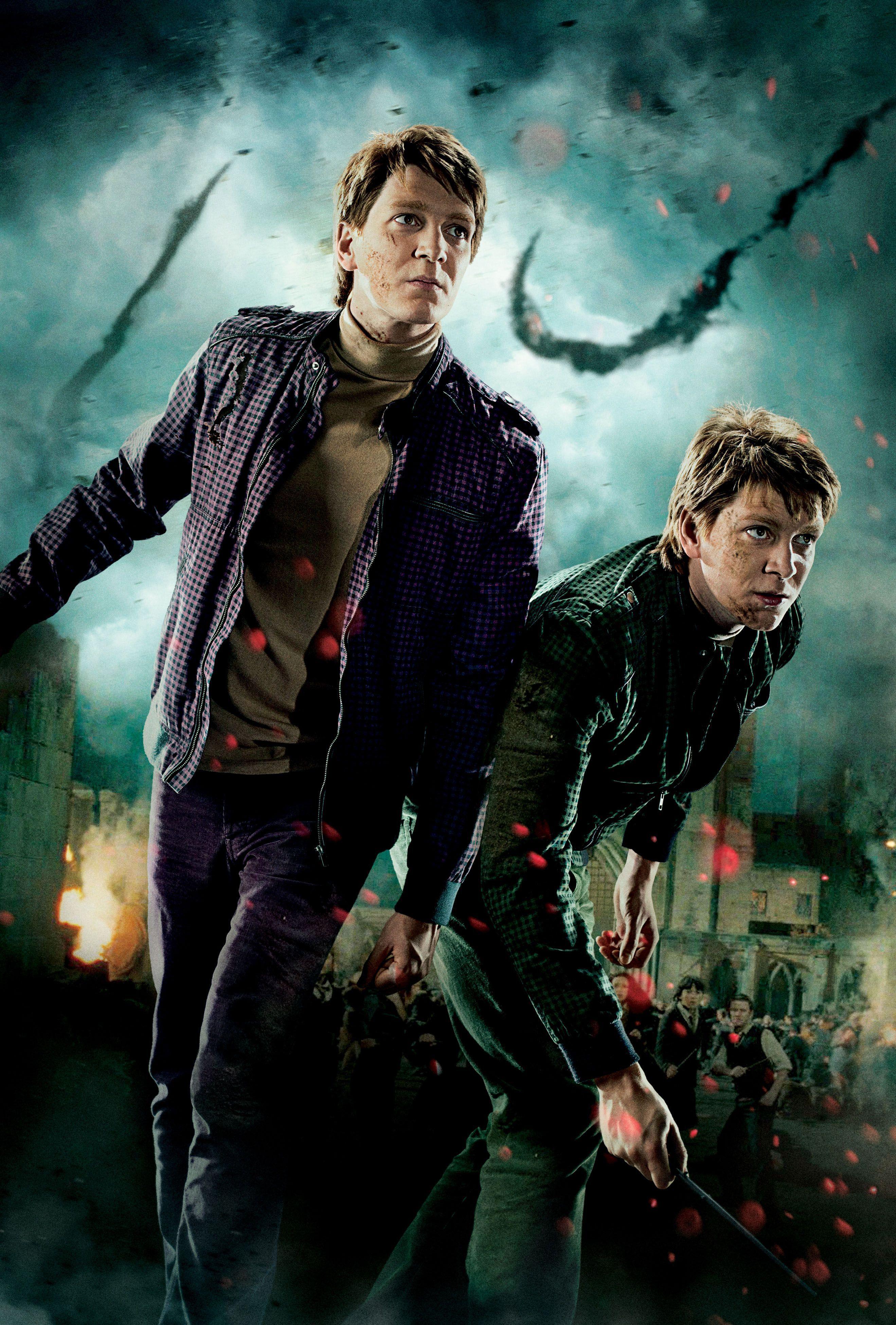 2638x3900 Harry Potter Fred and George Wallpaper