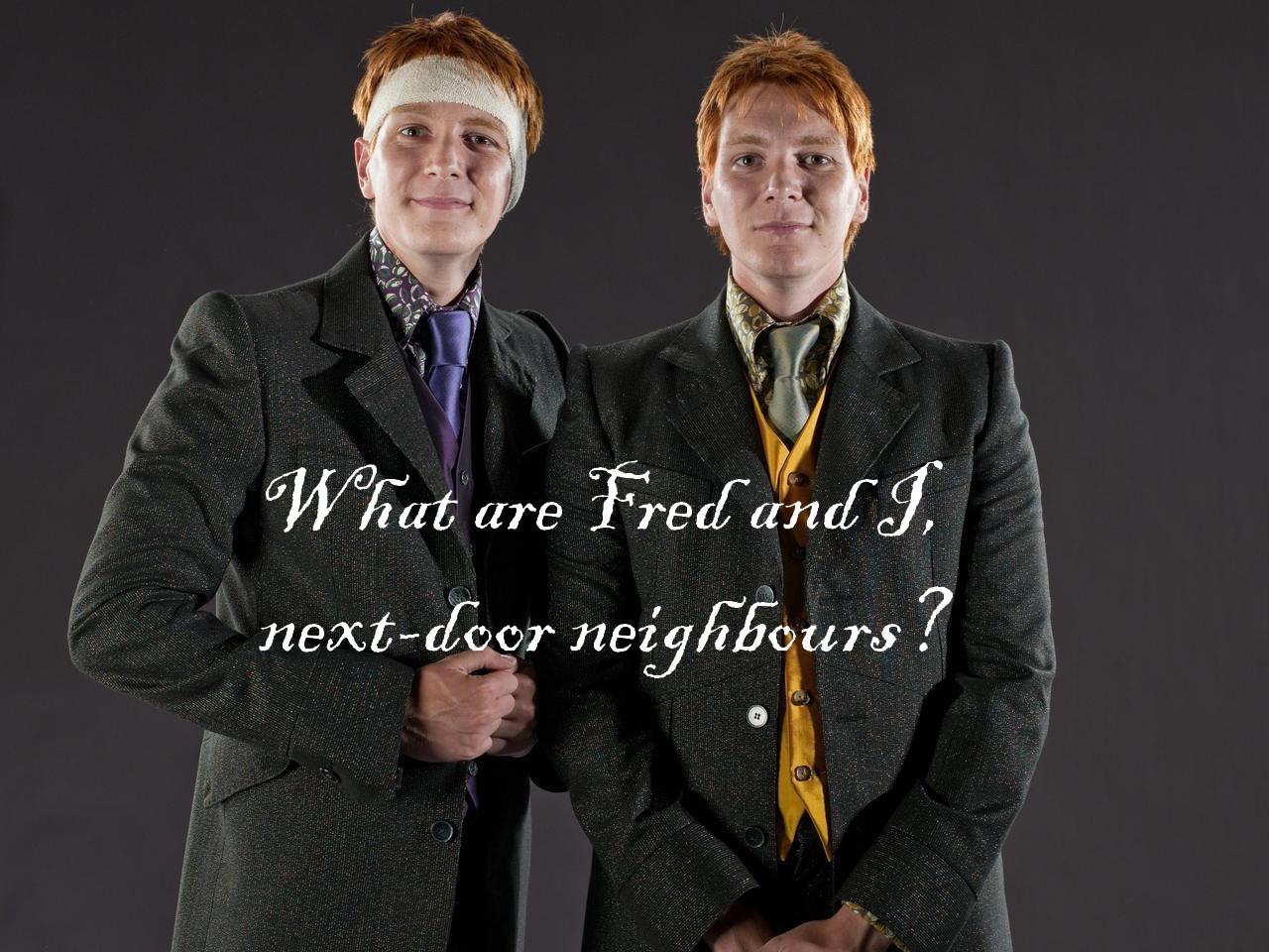 1280x960 Fred And George Weasley Wallpaper