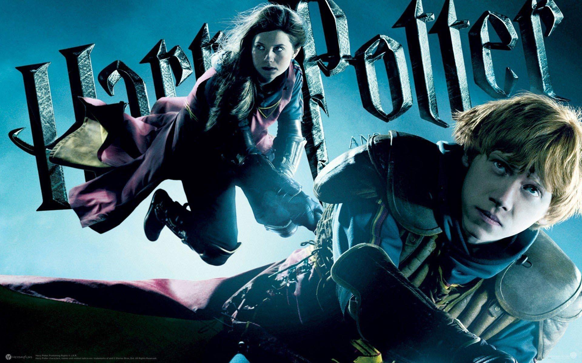 1920x1200 Lavender Brown & Ron Weasley Potter With Ginny Weasley