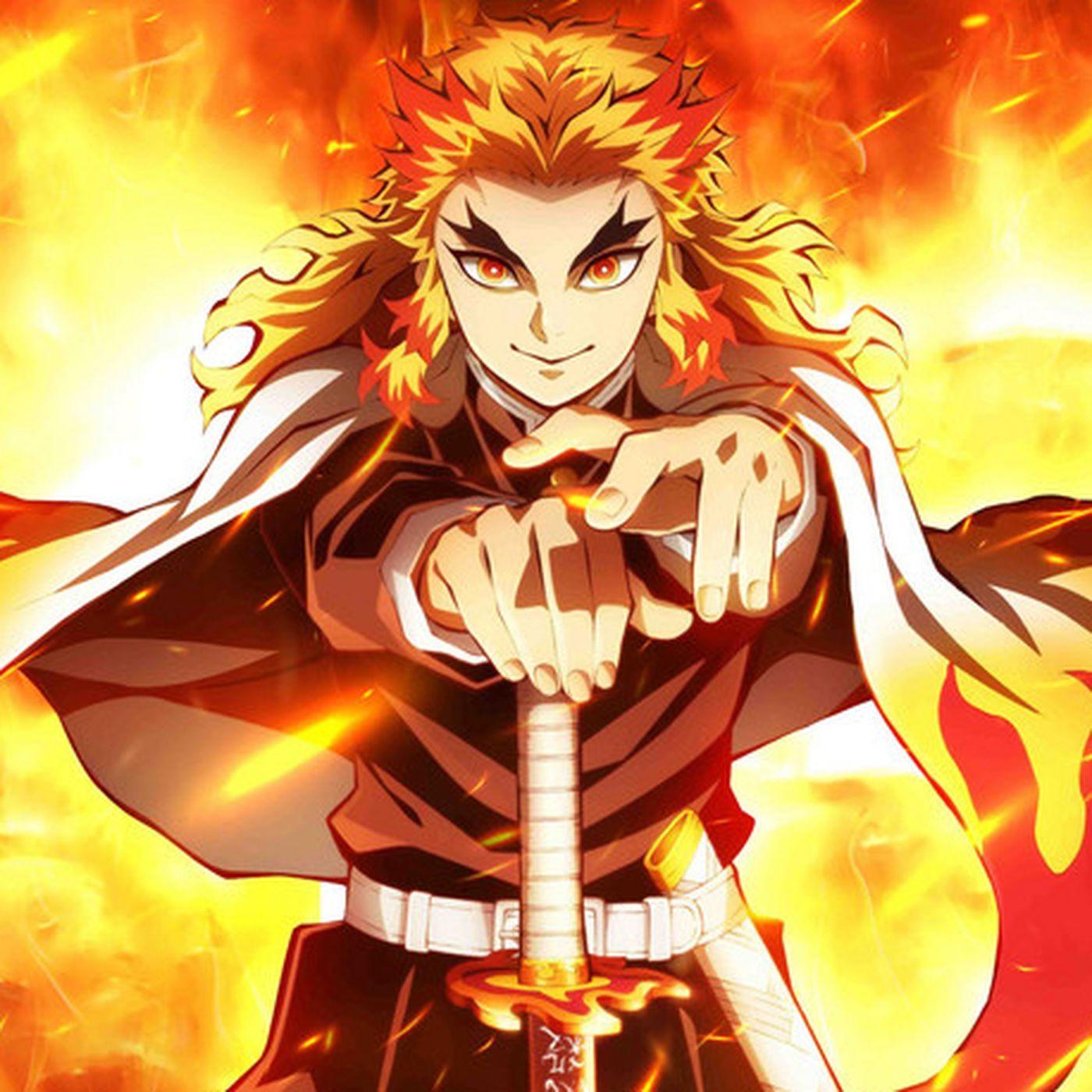 1400x1400 Demon Slayer Mugen Train Wallpaper