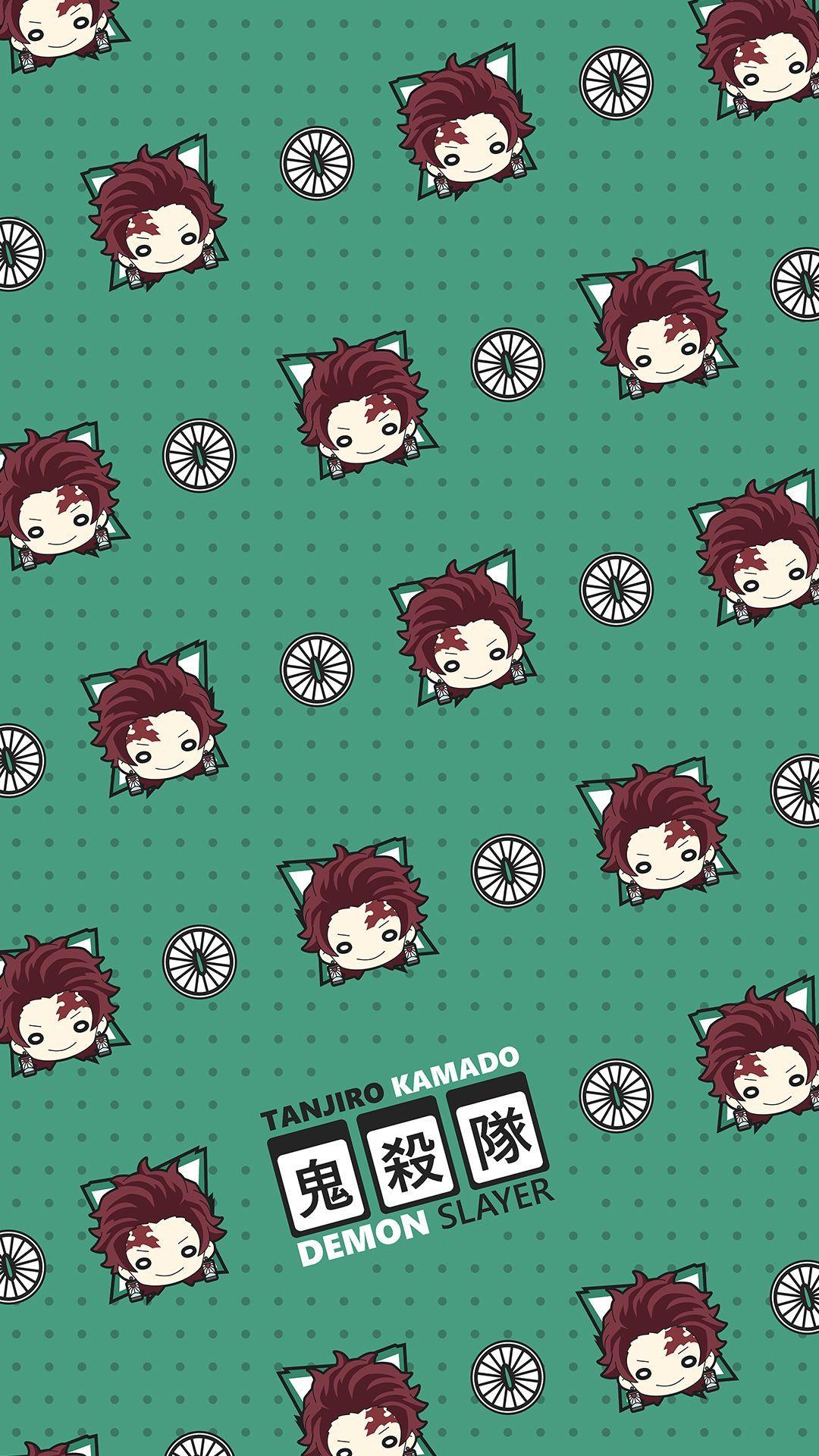 1080x1920 Tanjiro Kamado Wallpaper Slayer Merch. Cute anime wallpaper, Chibi wallpaper, Anime akatsuki