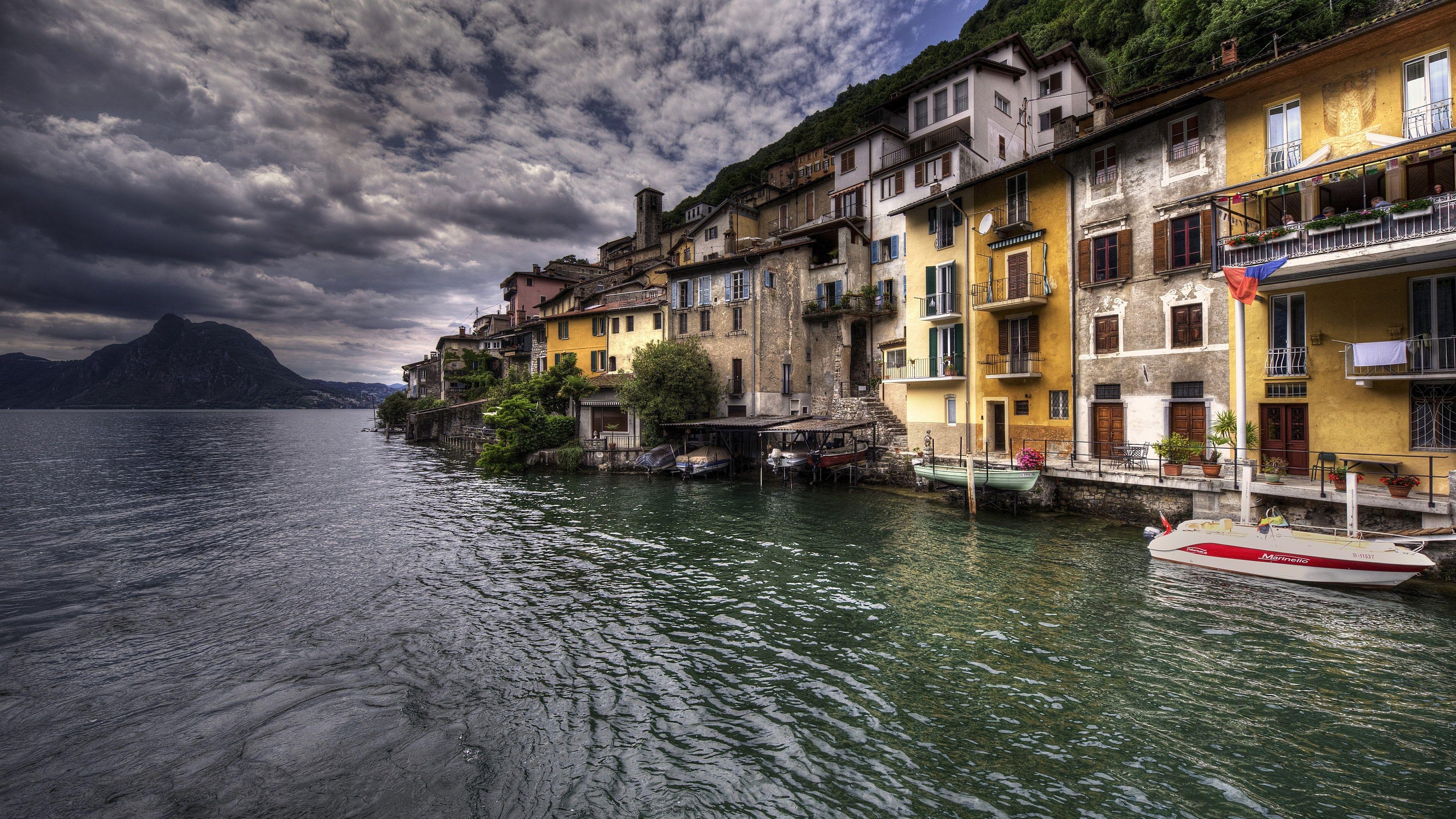 3840x2160 Lugano Wallpaper .