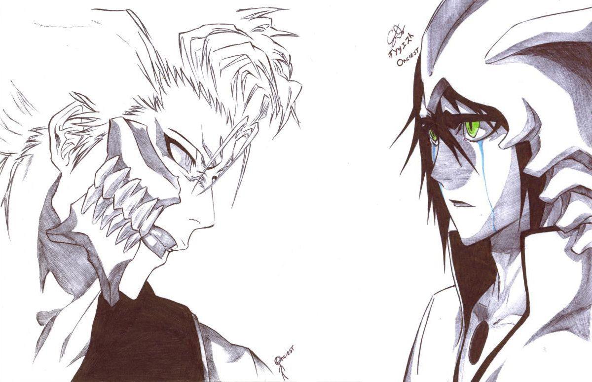 1200x774 Bleach And Ulquiora By The Onlie
