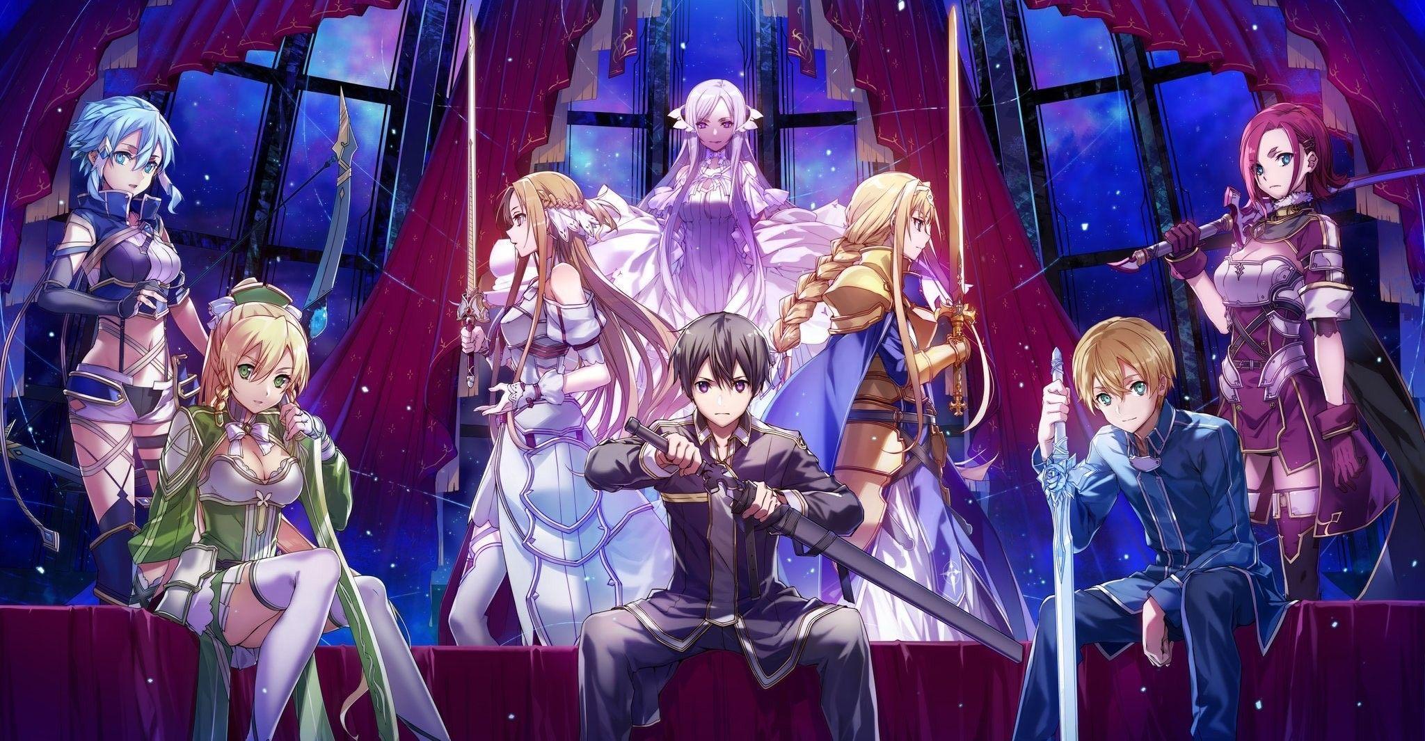 2048x1065 ソードアートオンライン. Sword art online wallpaper, Sword art, Sword art online kirito