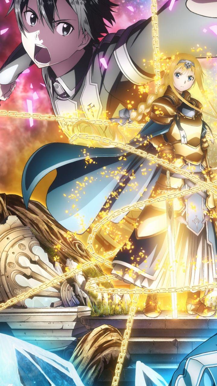 720x1280 Sword Art Online Phone Wallpaper