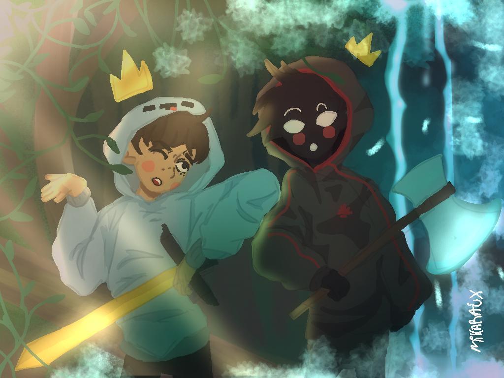 1024x768 mika oi ily #skeppy #badboyhalo THIS AINT SHIP ART BTW