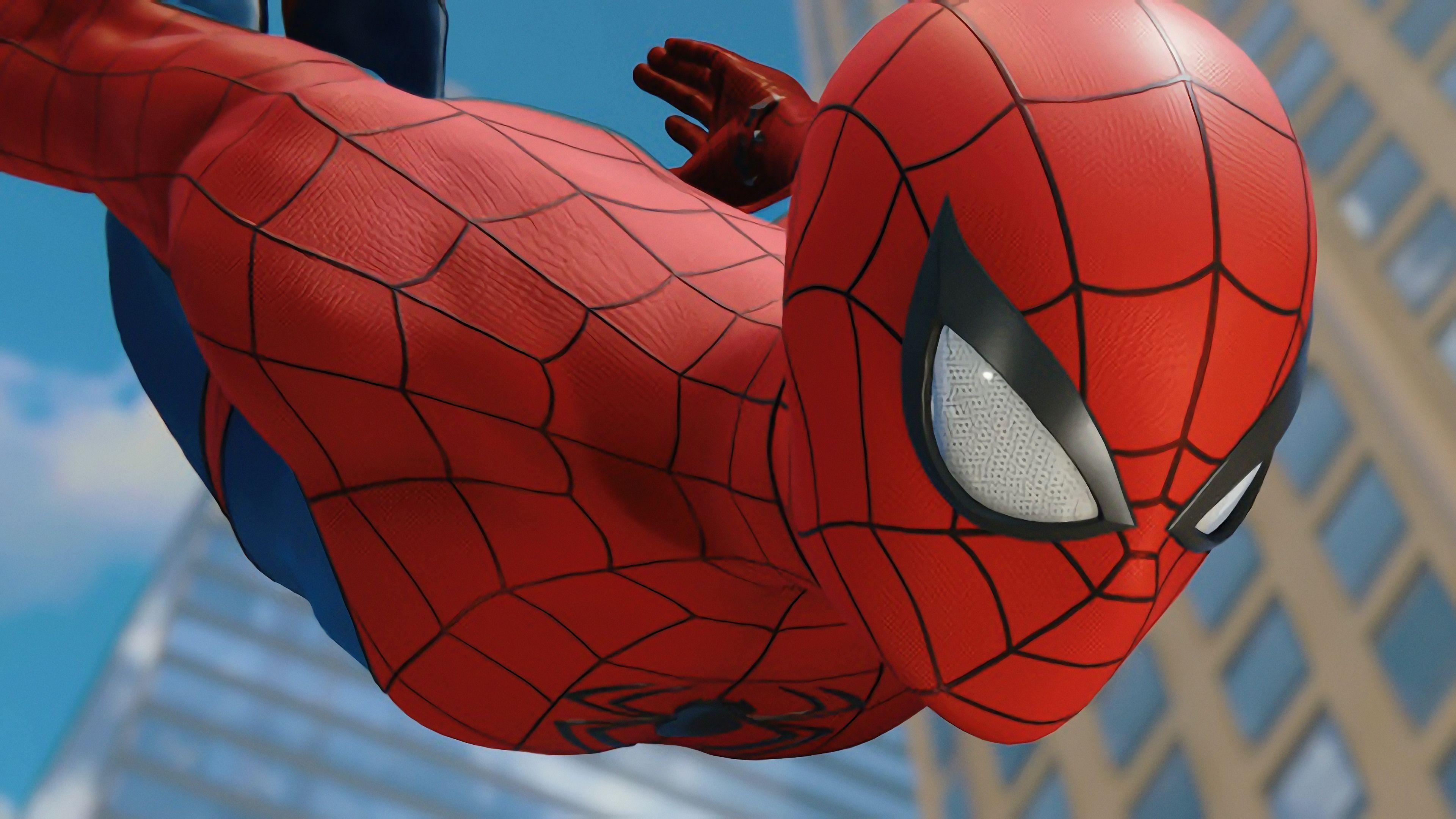 3840x2160 Marvel's Spider Man PS4 4K