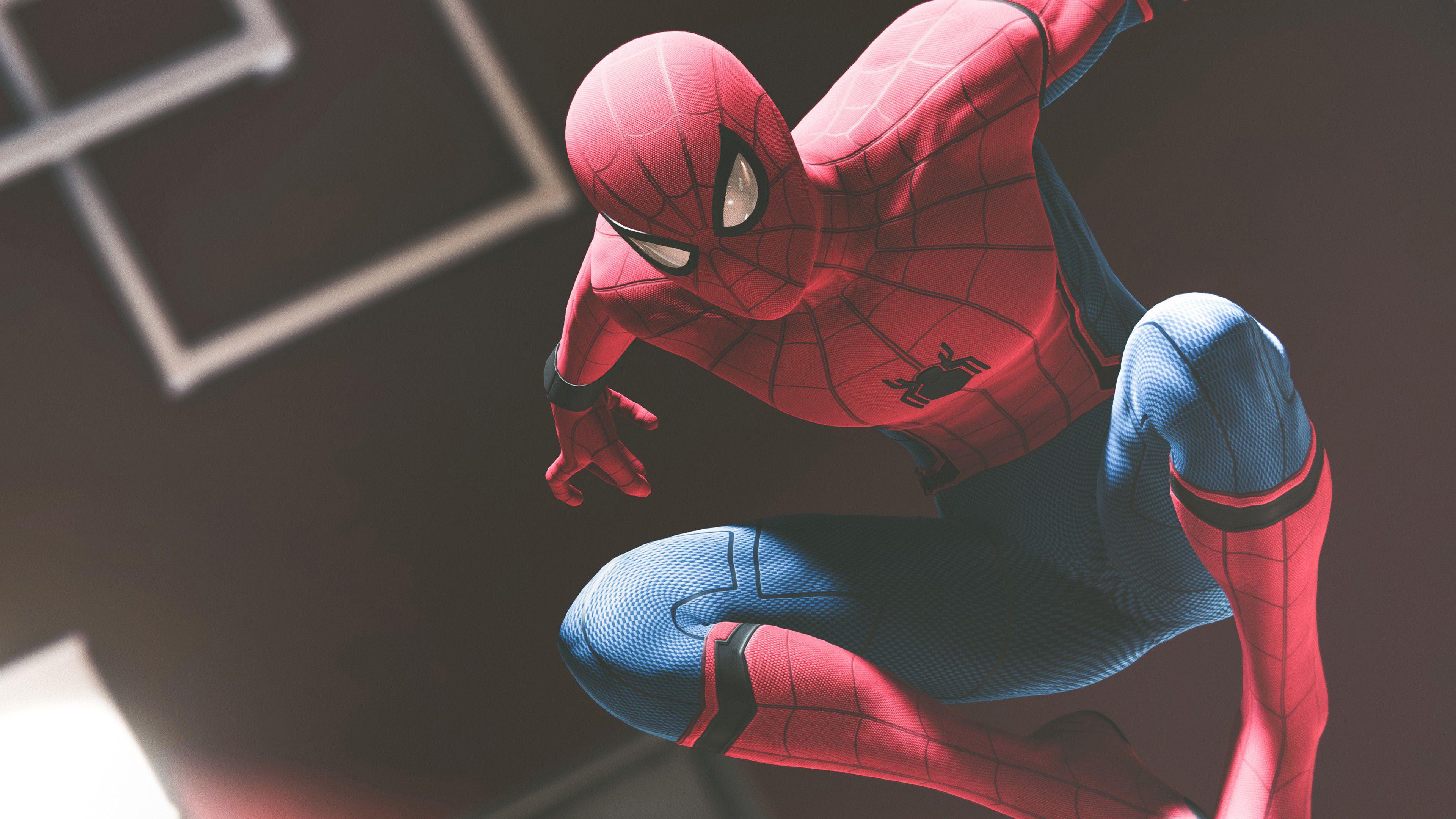 3840x2160 Animations Marvel Spider Man Wallpaper