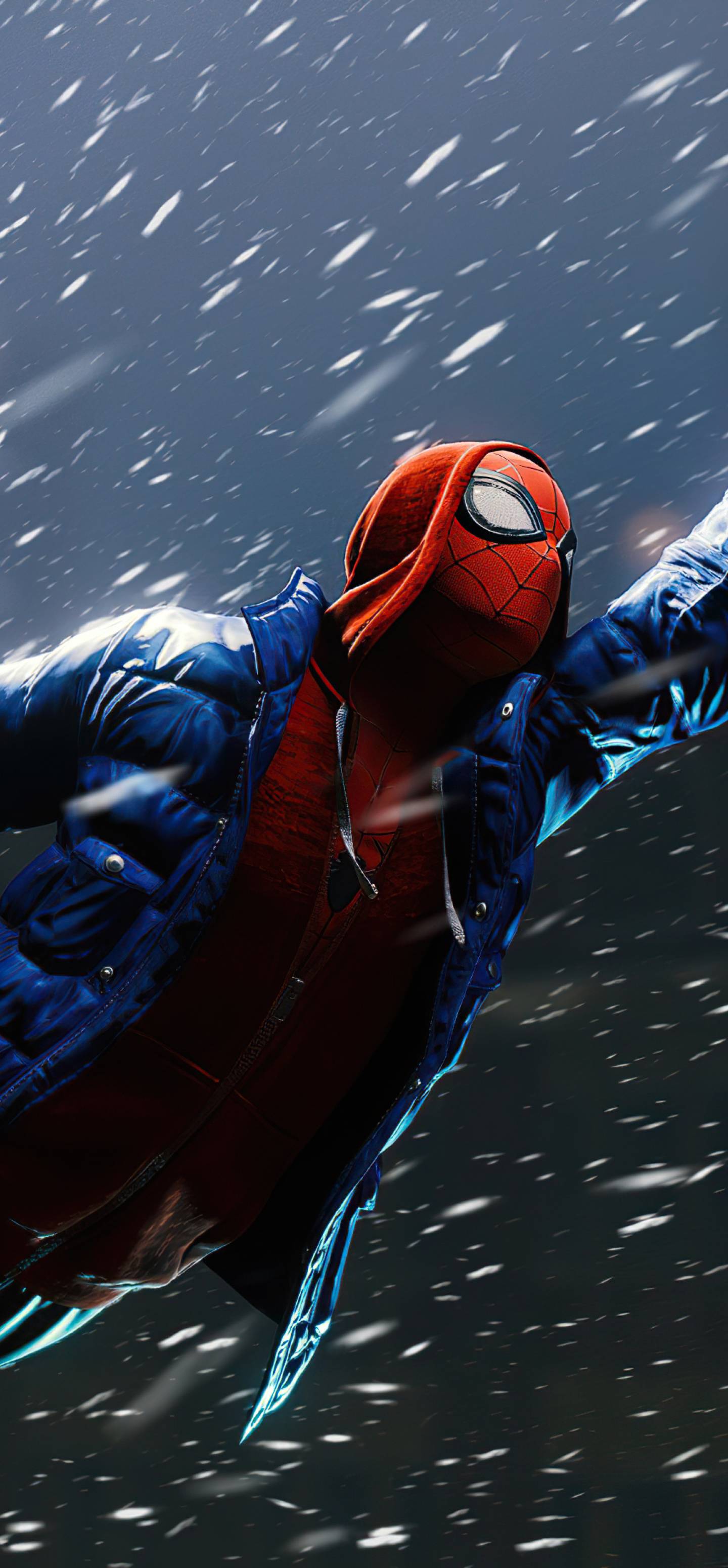 1440x3100 Flying Miles Morales Marvels Spider Man 1440x3100 Resolution Wallpaper, HD Games 4K Wallpaper, Image, Photo And Background