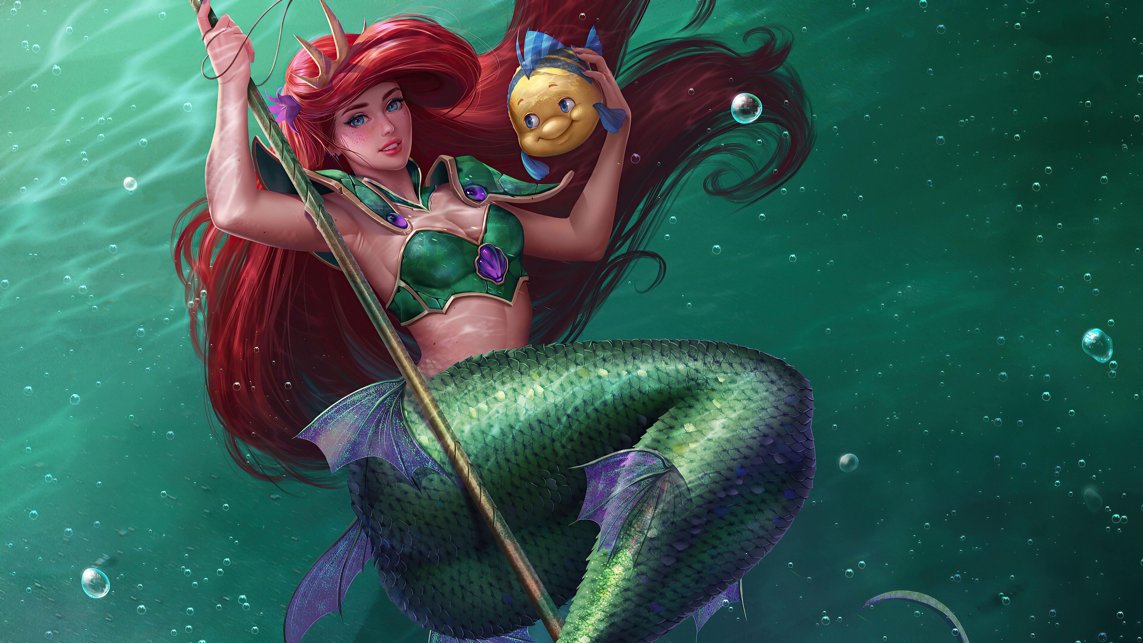 3840x2160 Ariel Wallpaper