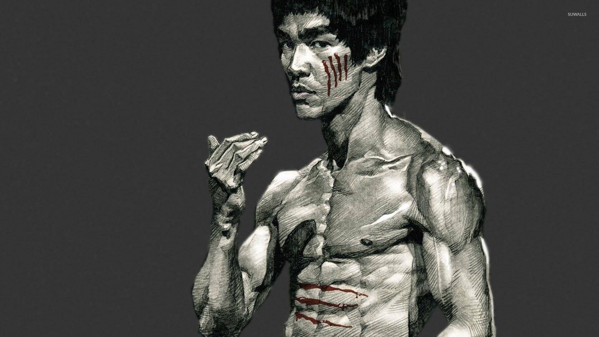 Bruce Lee Wallpapers Top Free Bruce Lee Backgrounds Wallpaperaccess