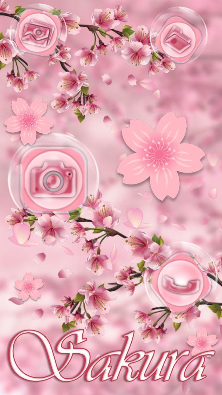 720x1280 Lovely Pink Sakura dành cho Android