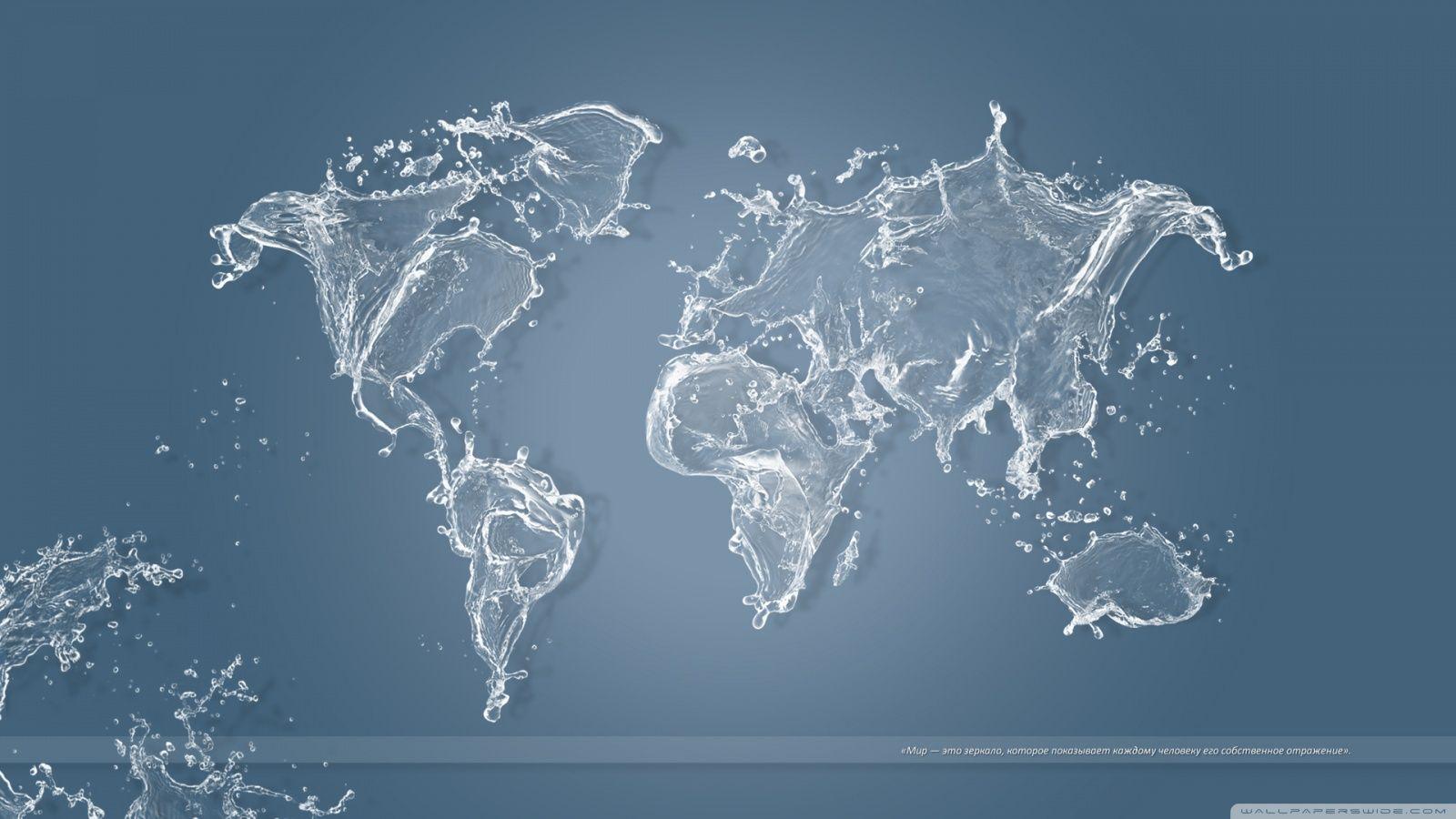 1600x900 Water Map ❤ 4K HD Desktop Wallpaper for 4K Ultra HD TV • Wide