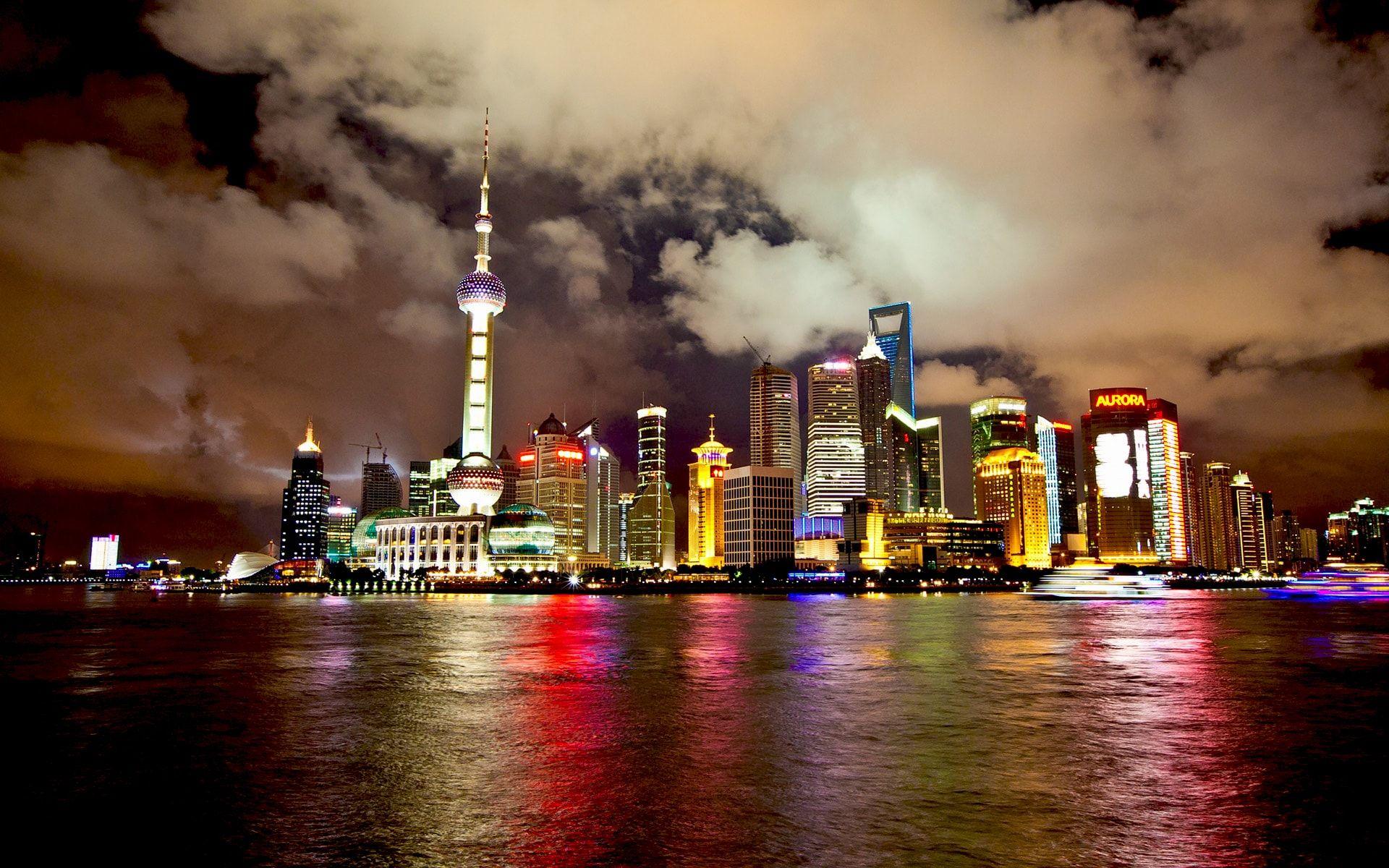 1920x1200 Shanghai HD Desktop