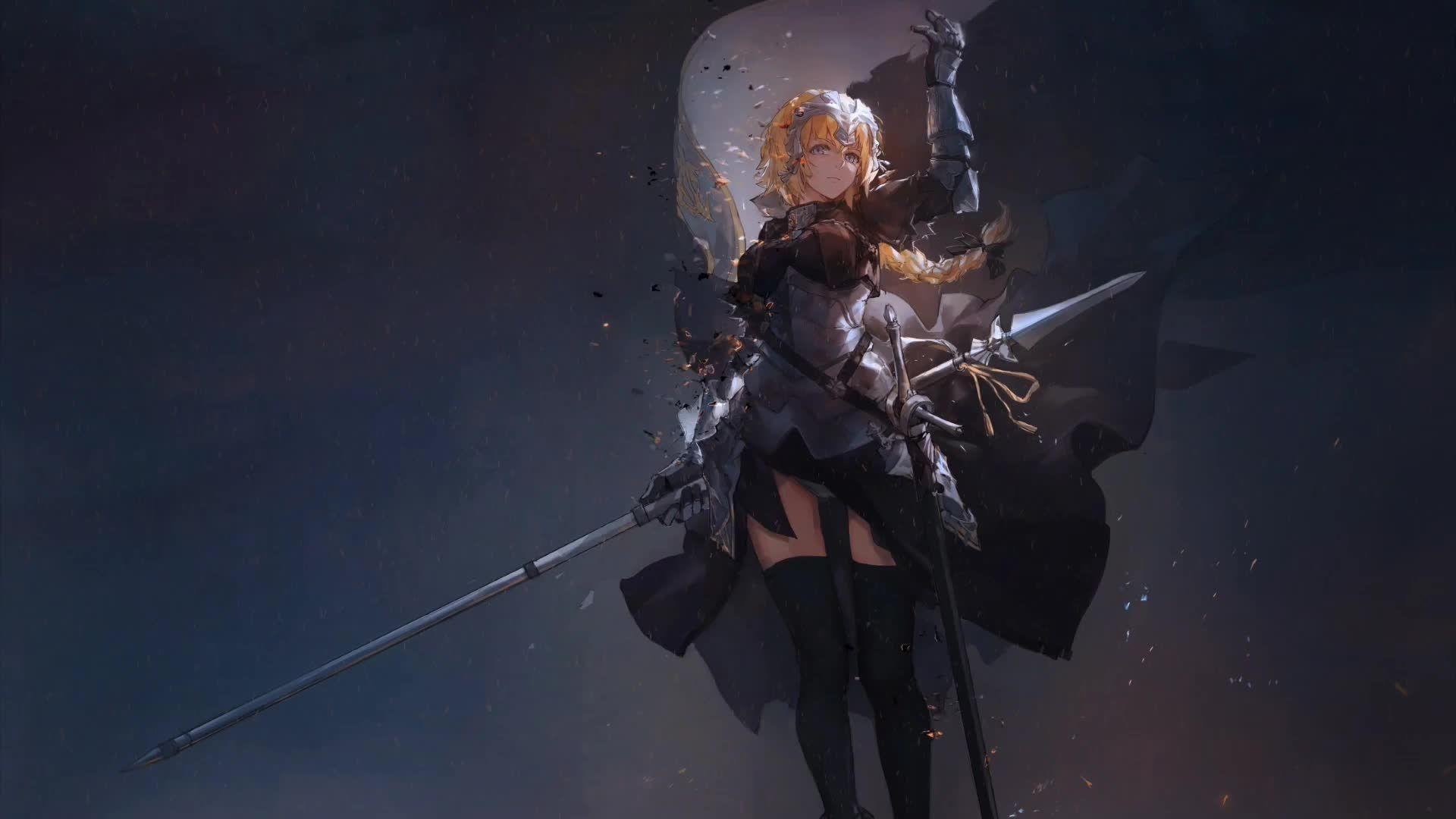 1920x1080 Fate Jeanne D Arc Fanart HD Wallpaper