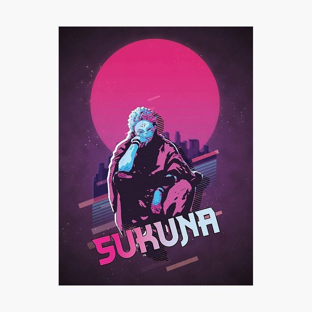 1000x1000 Jujutsu Kaisen Ryomen Sukuna Poster