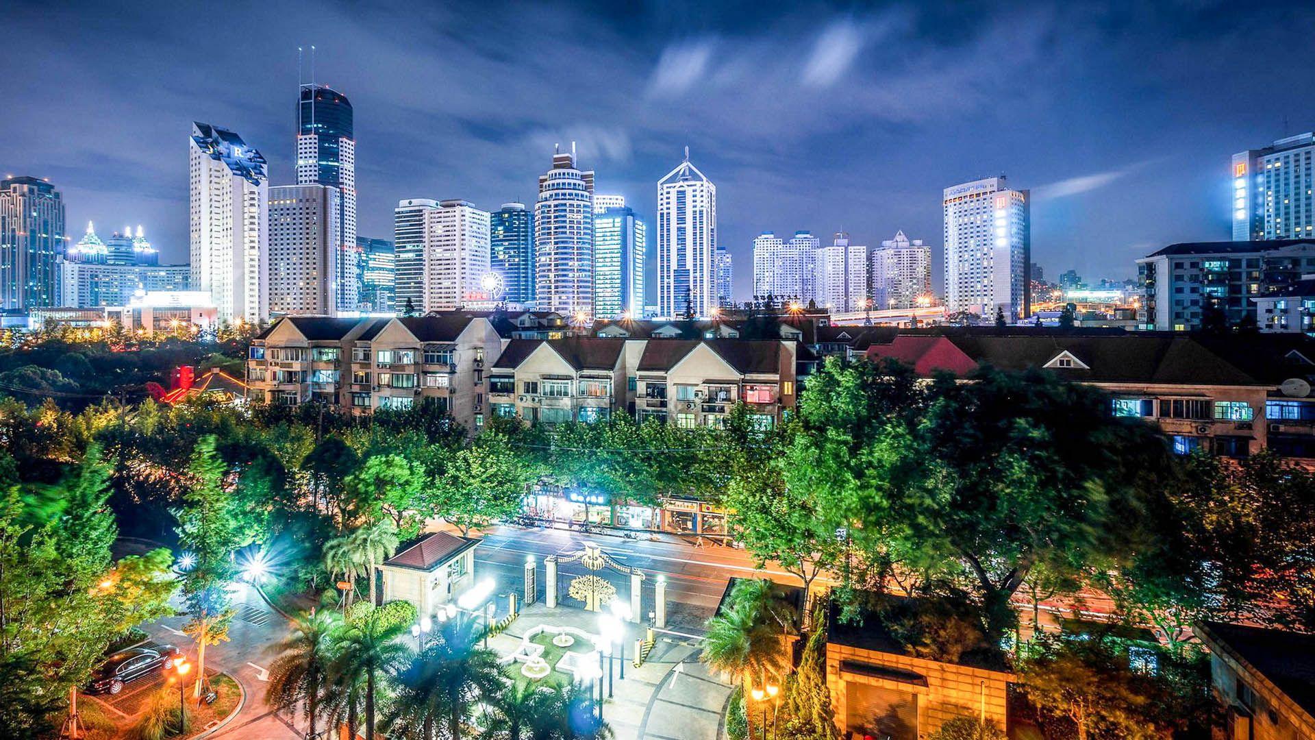 1920x1080 Beautiful City Shanghai HD Wallpaper (High Definition) HD