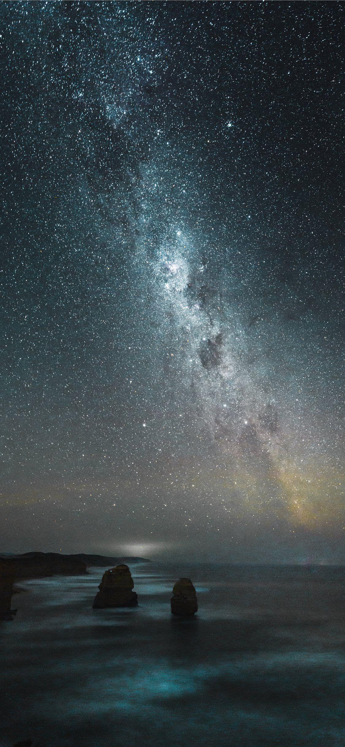 1125x2436 iPhone 11 Pro Max Milky Way Wallpaper & Background Download