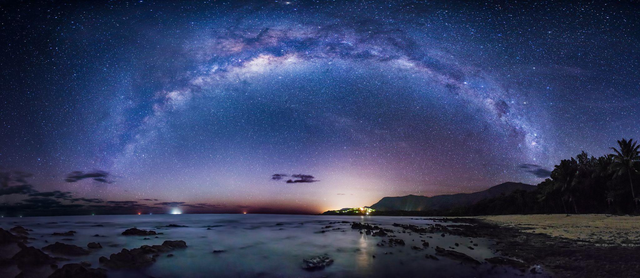 2048x891 Mesmerizing HD Image Of The Milky Way HD Wallpaper Milky Way HD HD Wallpaper