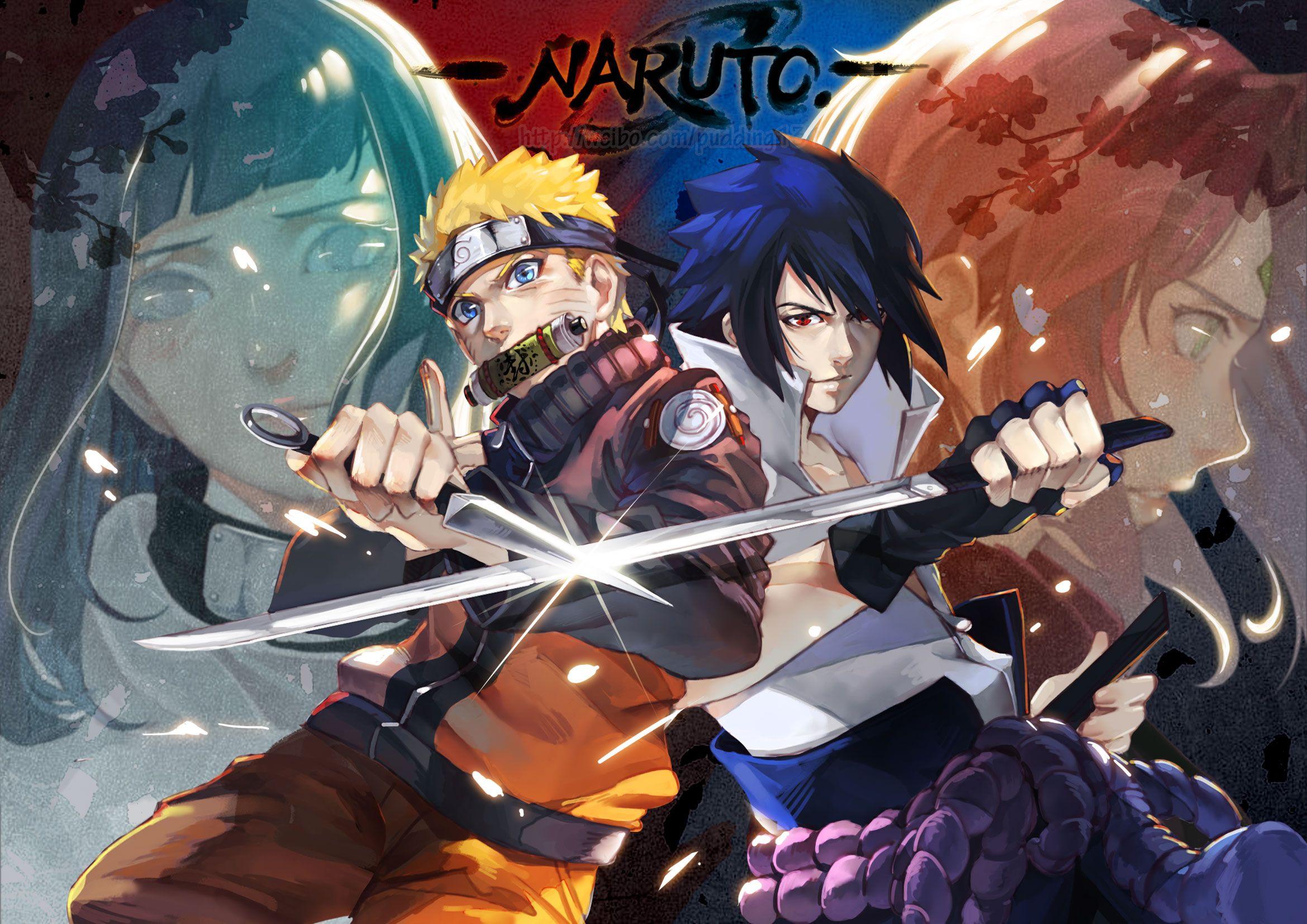 Naruto Hinata Sakura and Sasuke Wallpapers - Top Free Naruto Hinata