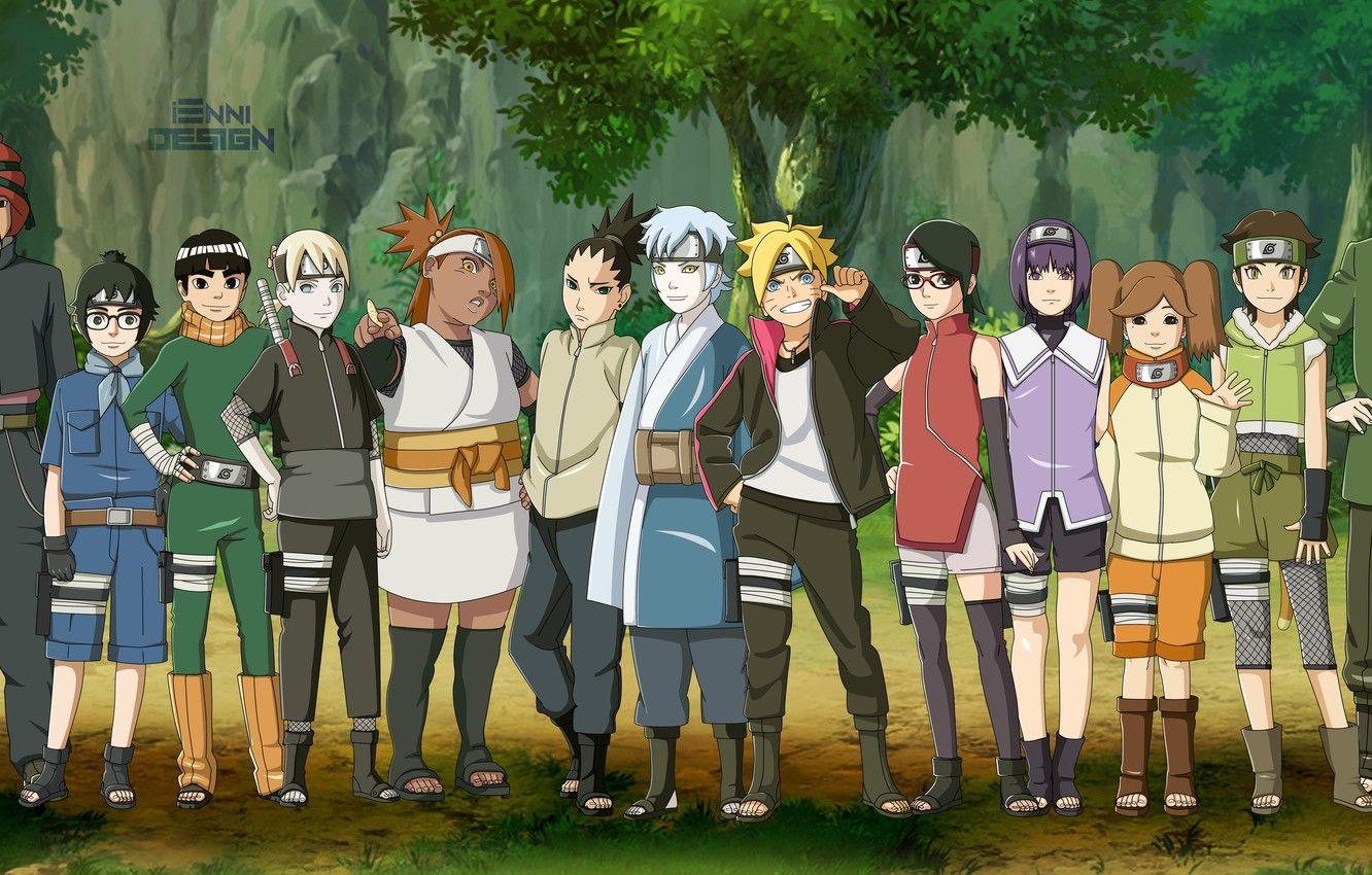 1332x850 Wallpaper Kiba, game, Sasuke, Naruto, Sakura, anime, sharingan, ninja, asian, manga, shinobi, japanese, Hinata, oriental, nanadaime hokage, asiatic image for desktop, section сёнэн