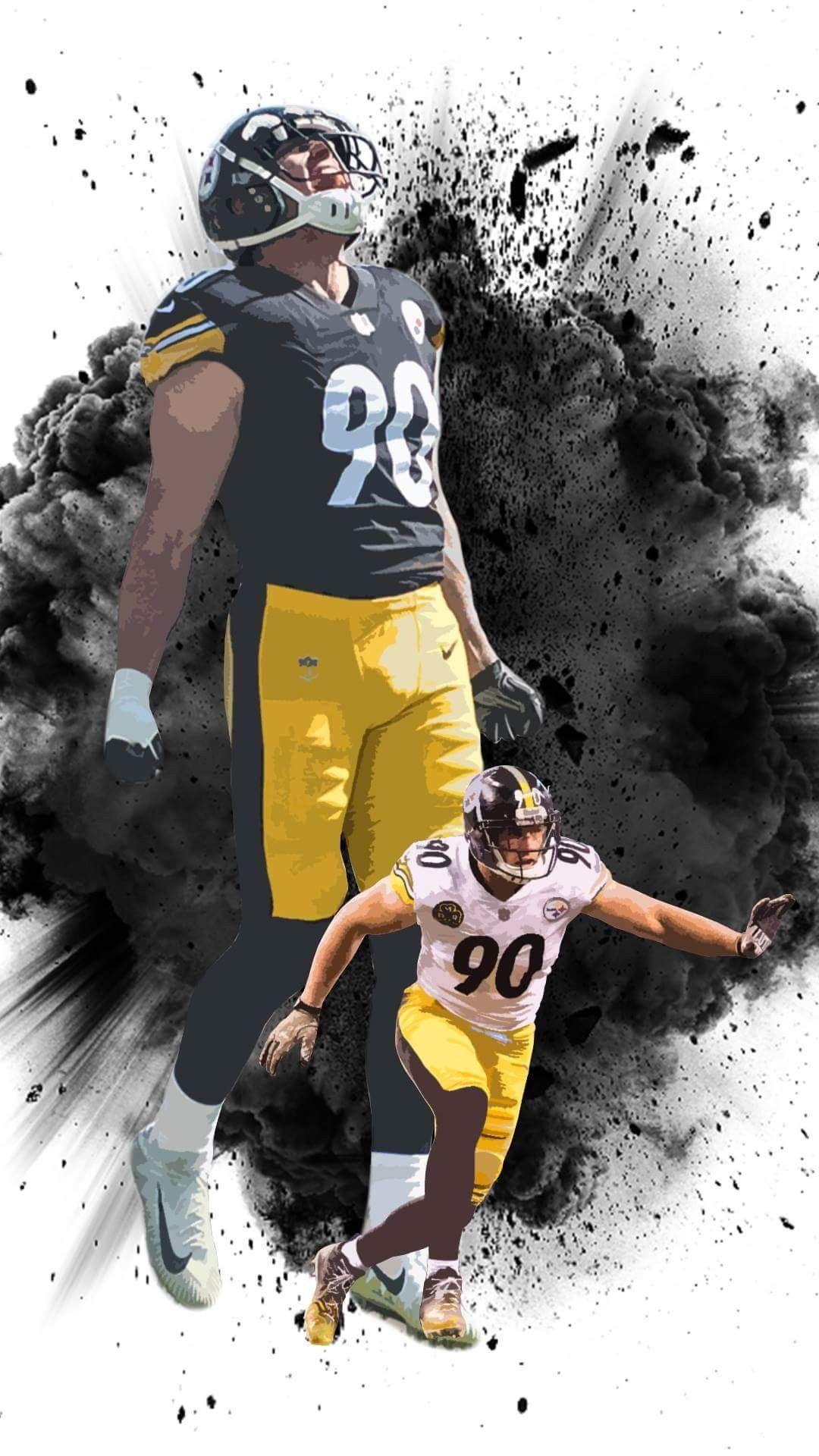 1080x1920 TJ Watt. Pittsburgh steelers football, Pittsburgh steelers, Pittsburgh steelers players